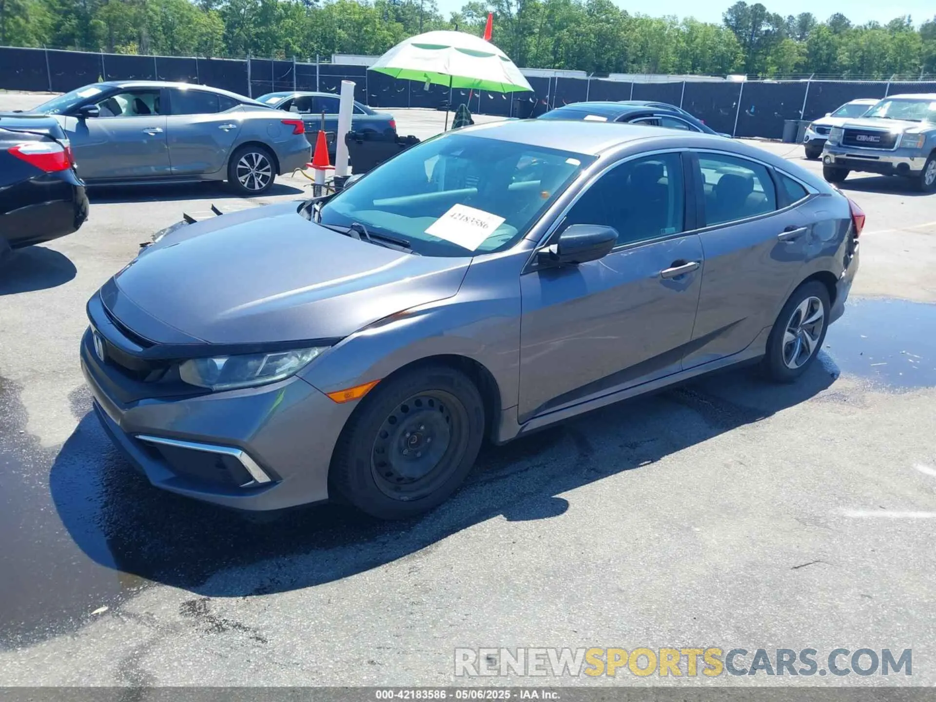 2 Фотография поврежденного автомобиля 19XFC2F62KE010340 HONDA CIVIC 2019