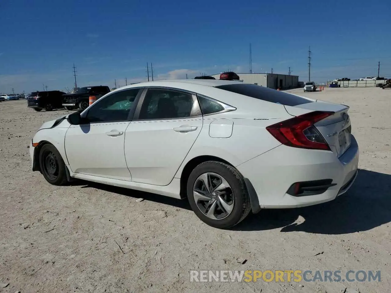 2 Photograph of a damaged car 19XFC2F62KE012511 HONDA CIVIC 2019