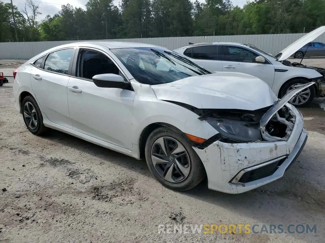 4 Photograph of a damaged car 19XFC2F62KE020866 HONDA CIVIC 2019