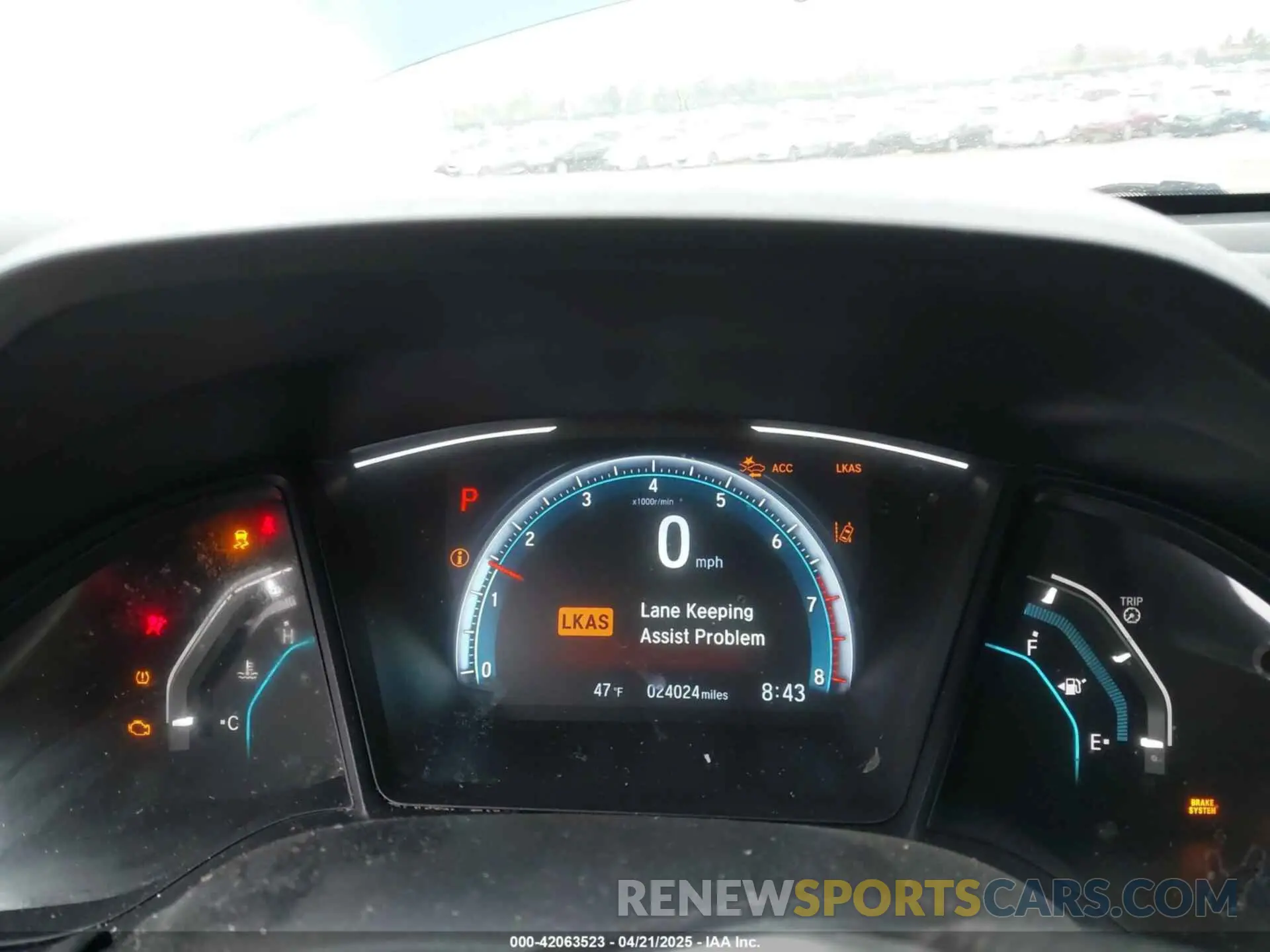 7 Photograph of a damaged car 19XFC2F62KE028935 HONDA CIVIC 2019