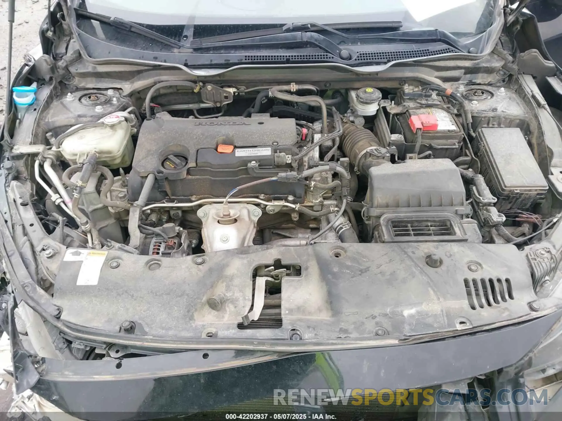 10 Фотография поврежденного автомобиля 19XFC2F62KE034797 HONDA CIVIC 2019
