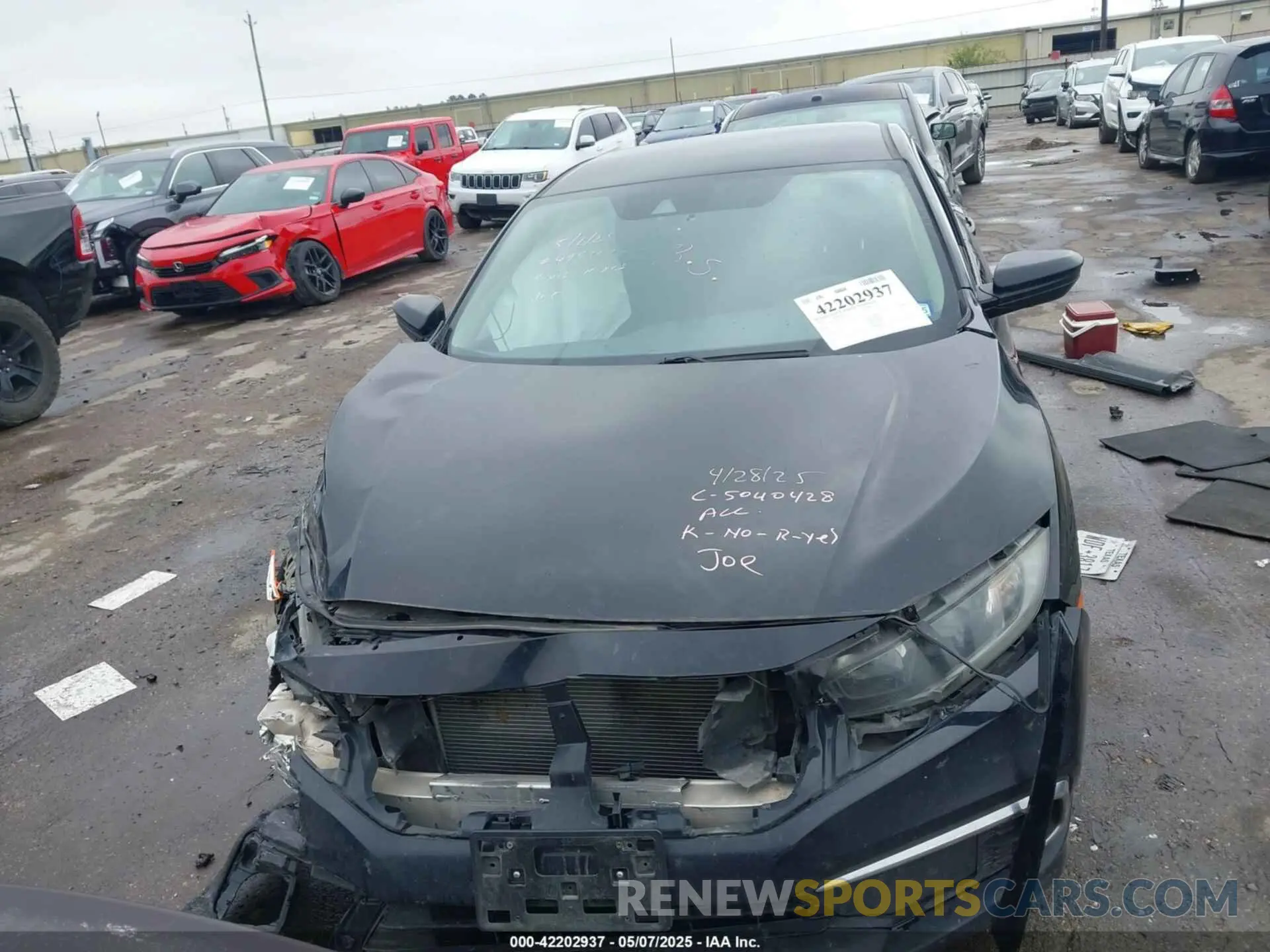 13 Фотография поврежденного автомобиля 19XFC2F62KE034797 HONDA CIVIC 2019
