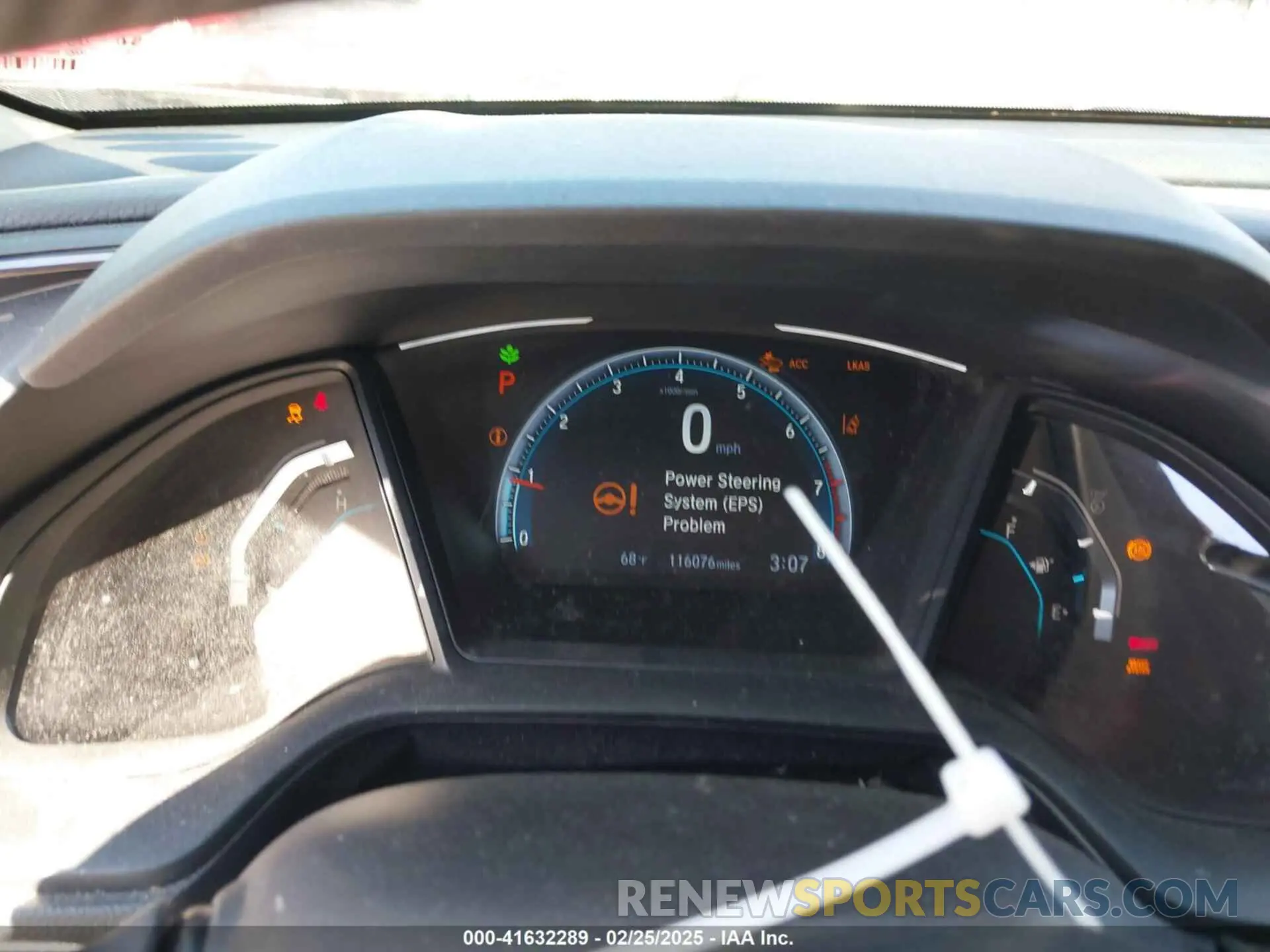 7 Photograph of a damaged car 19XFC2F62KE035433 HONDA CIVIC 2019
