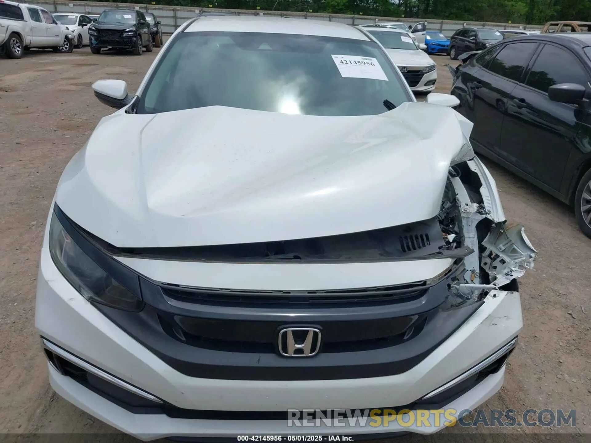12 Photograph of a damaged car 19XFC2F62KE035822 HONDA CIVIC 2019