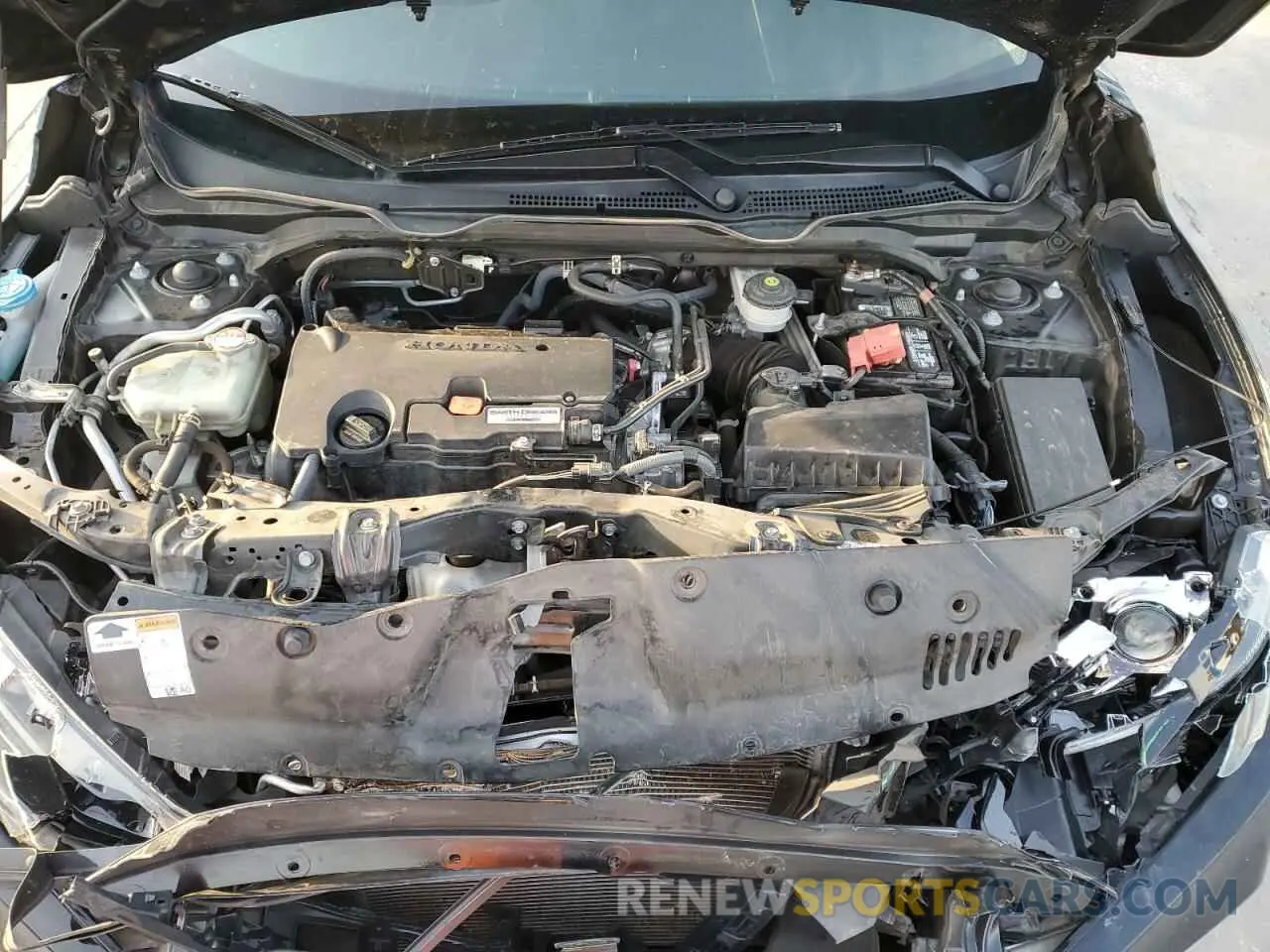 11 Фотография поврежденного автомобиля 19XFC2F62KE036209 HONDA CIVIC 2019