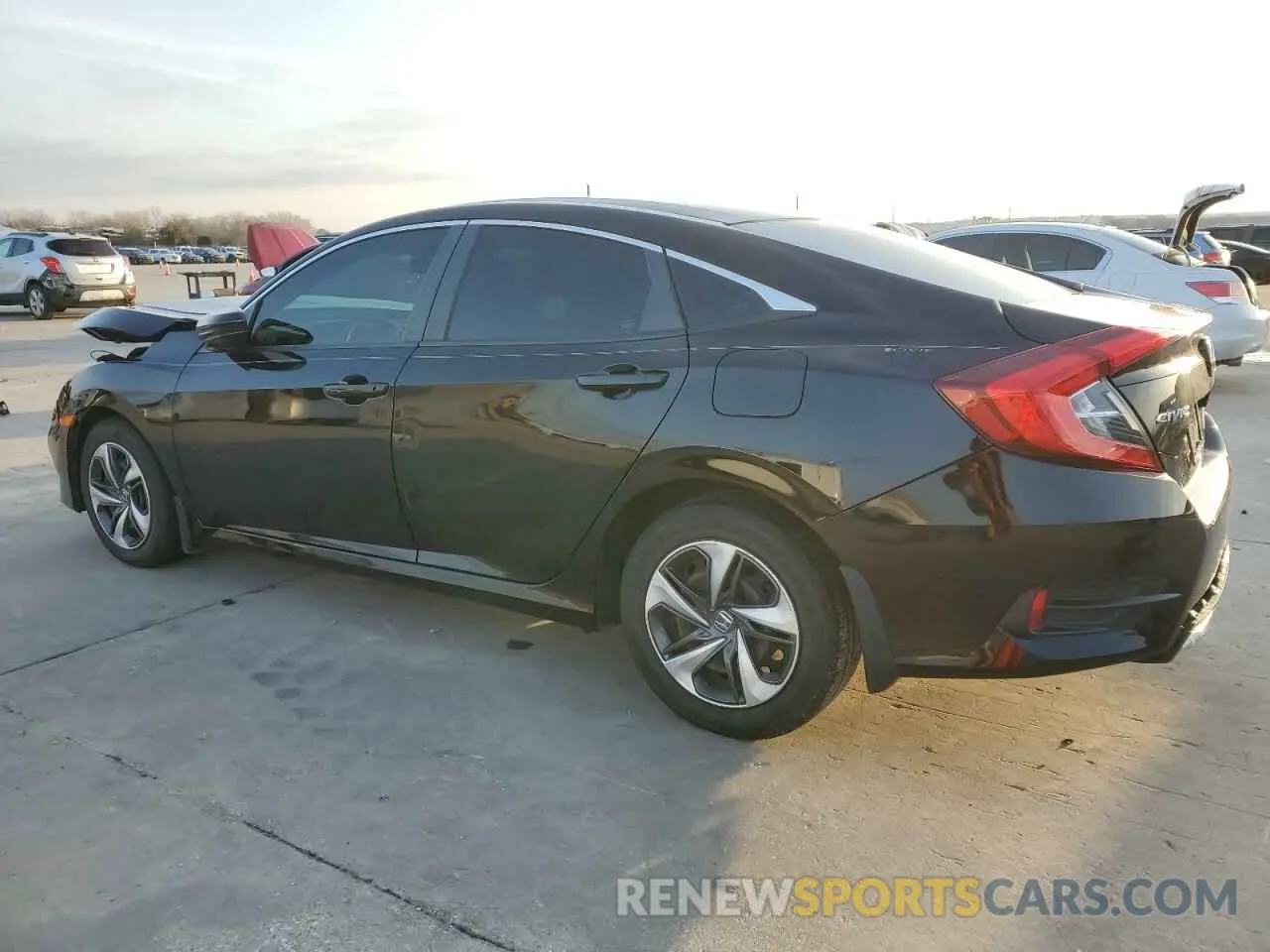 2 Фотография поврежденного автомобиля 19XFC2F62KE036209 HONDA CIVIC 2019