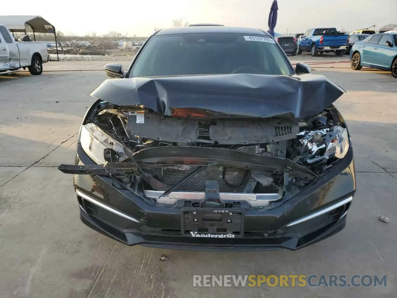 5 Фотография поврежденного автомобиля 19XFC2F62KE036209 HONDA CIVIC 2019