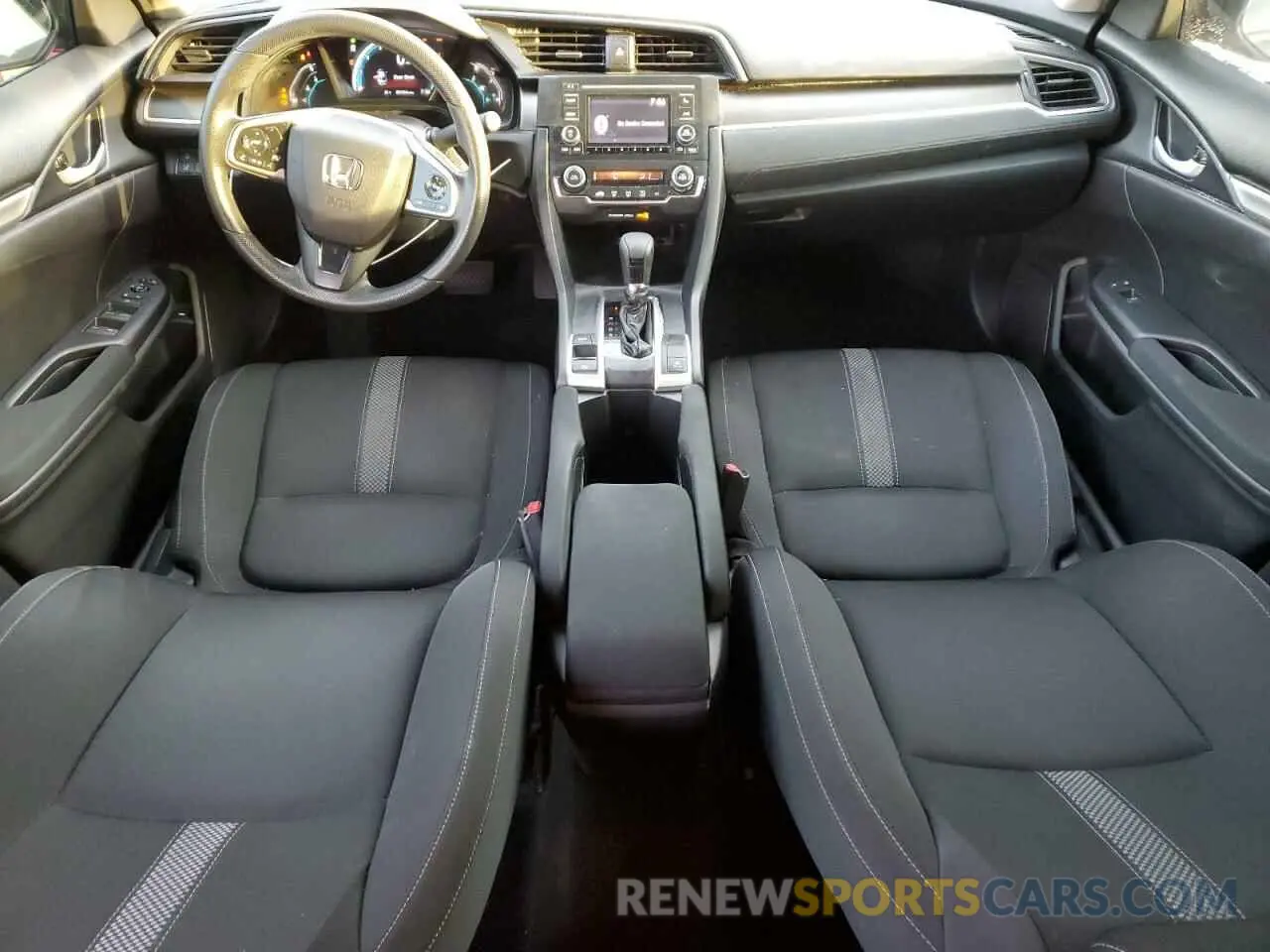 8 Фотография поврежденного автомобиля 19XFC2F62KE036209 HONDA CIVIC 2019