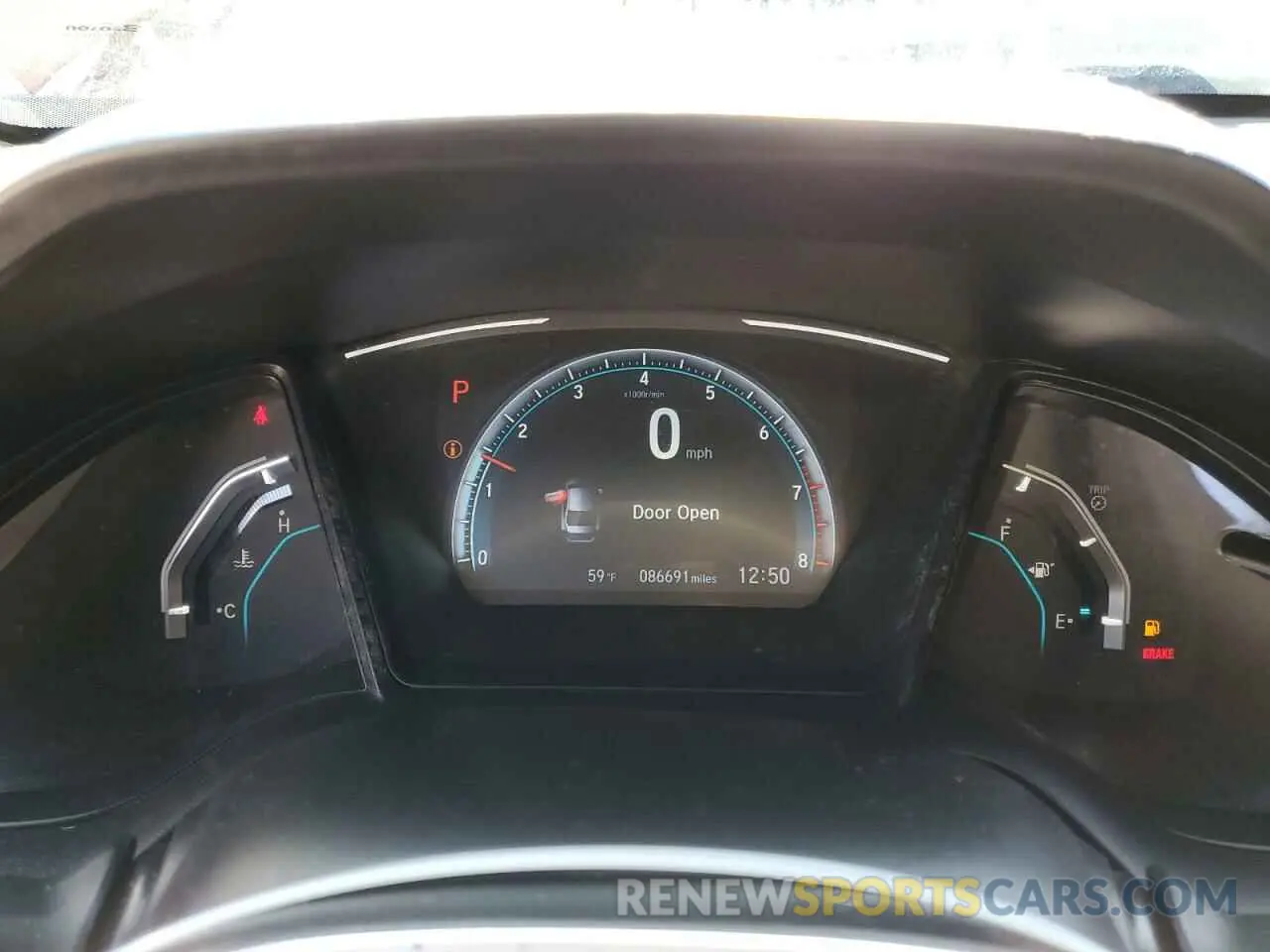 9 Photograph of a damaged car 19XFC2F62KE212904 HONDA CIVIC 2019