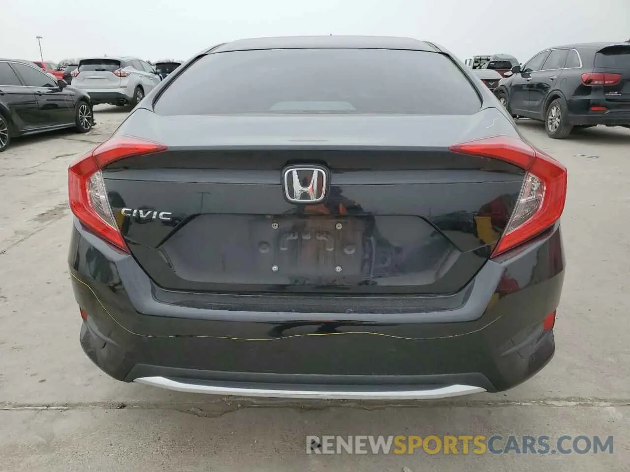 6 Photograph of a damaged car 19XFC2F63KE000643 HONDA CIVIC 2019