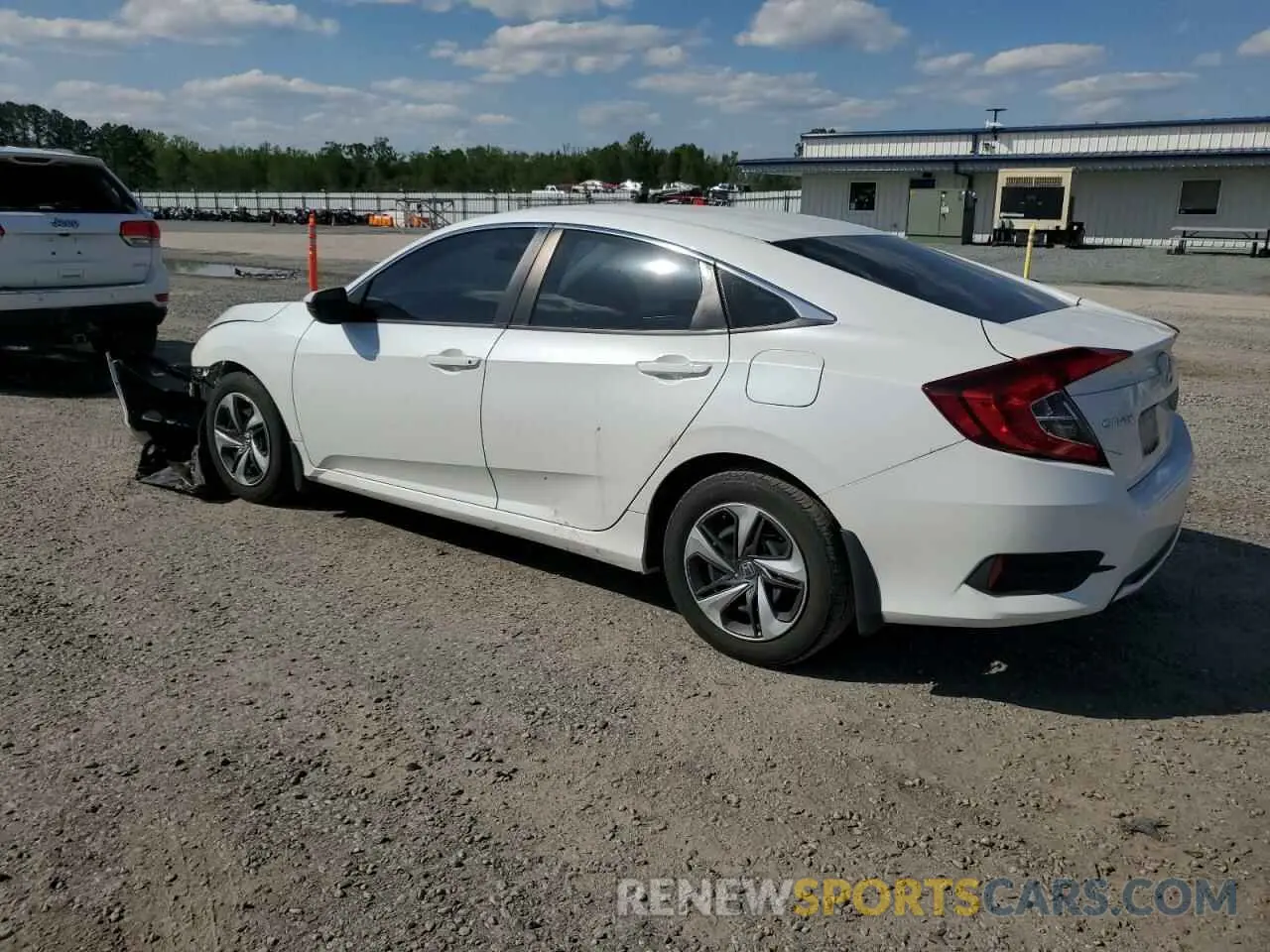 2 Photograph of a damaged car 19XFC2F63KE012498 HONDA CIVIC 2019