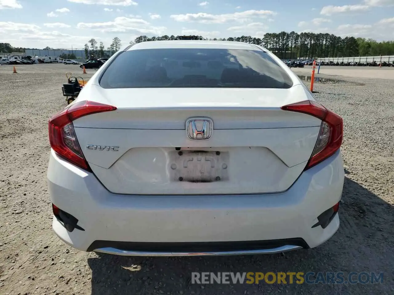 6 Photograph of a damaged car 19XFC2F63KE012498 HONDA CIVIC 2019