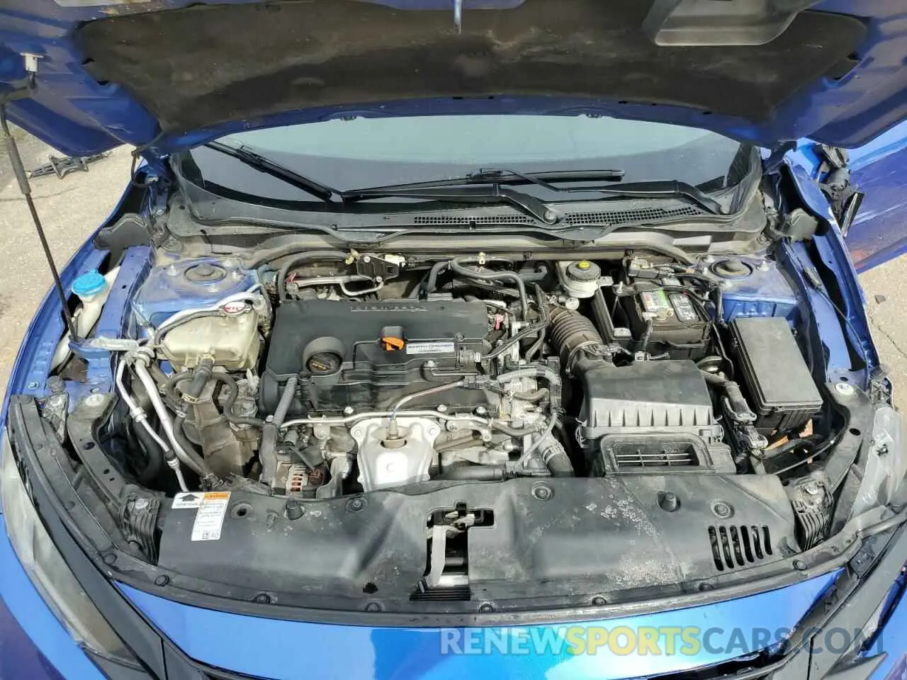 11 Photograph of a damaged car 19XFC2F63KE016017 HONDA CIVIC 2019