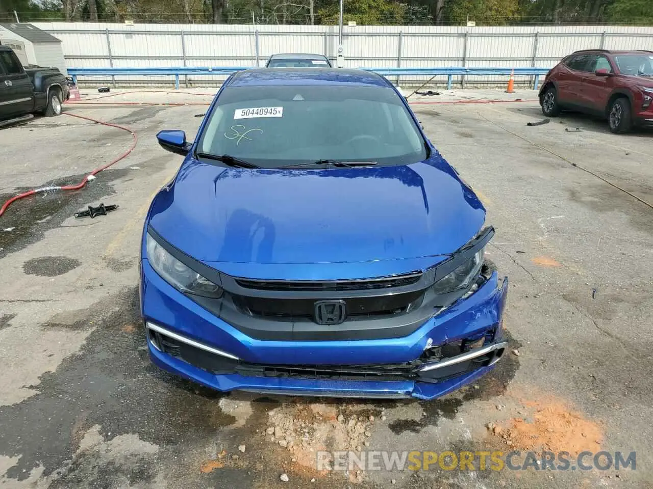 5 Photograph of a damaged car 19XFC2F63KE016017 HONDA CIVIC 2019