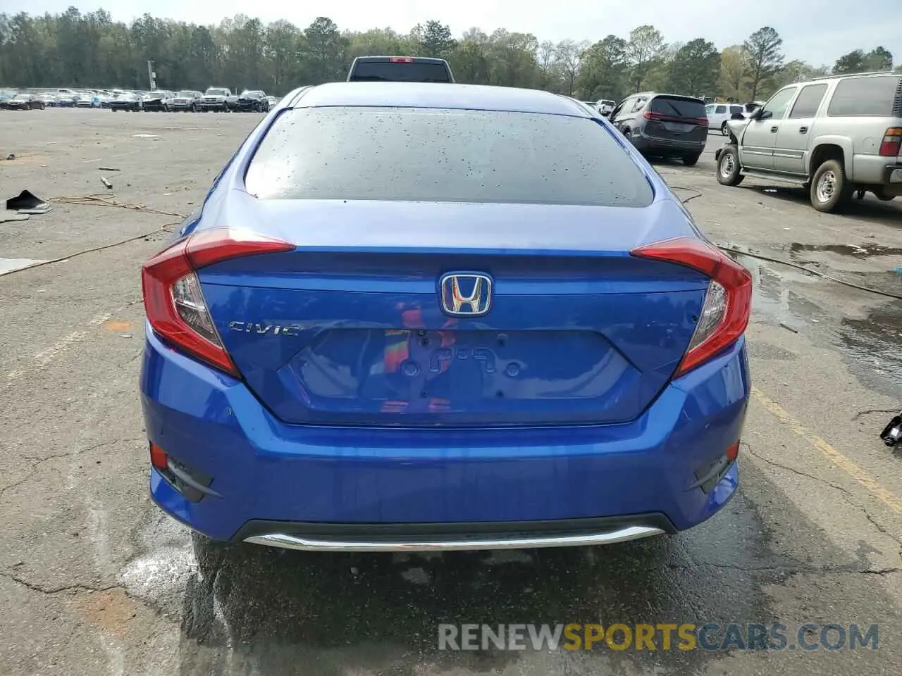 6 Photograph of a damaged car 19XFC2F63KE016017 HONDA CIVIC 2019