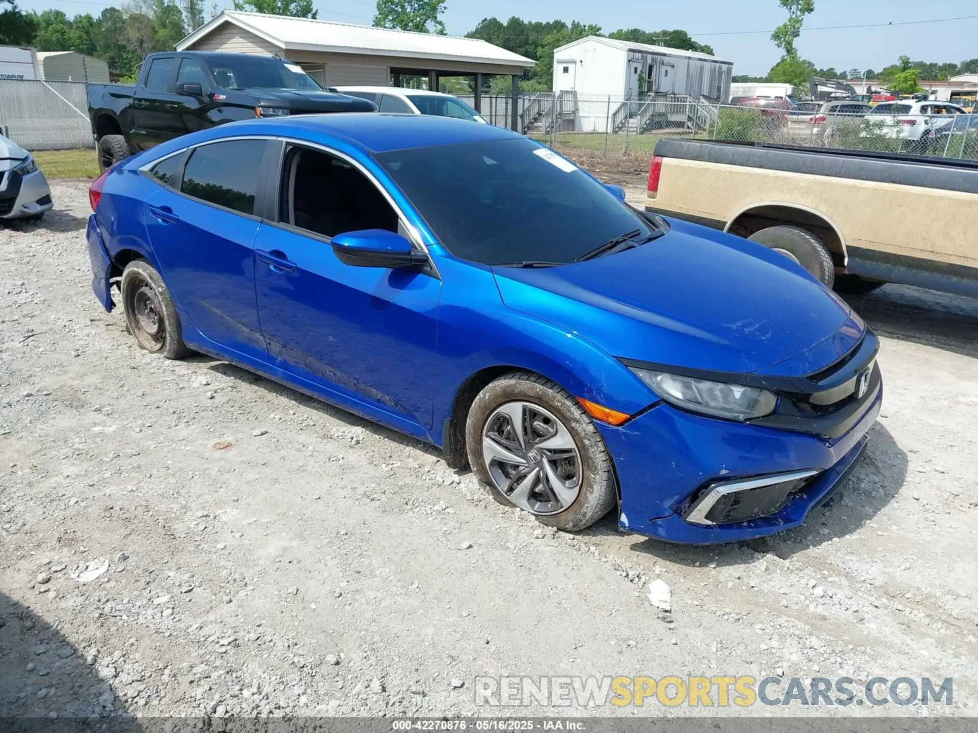 1 Photograph of a damaged car 19XFC2F63KE022254 HONDA CIVIC 2019