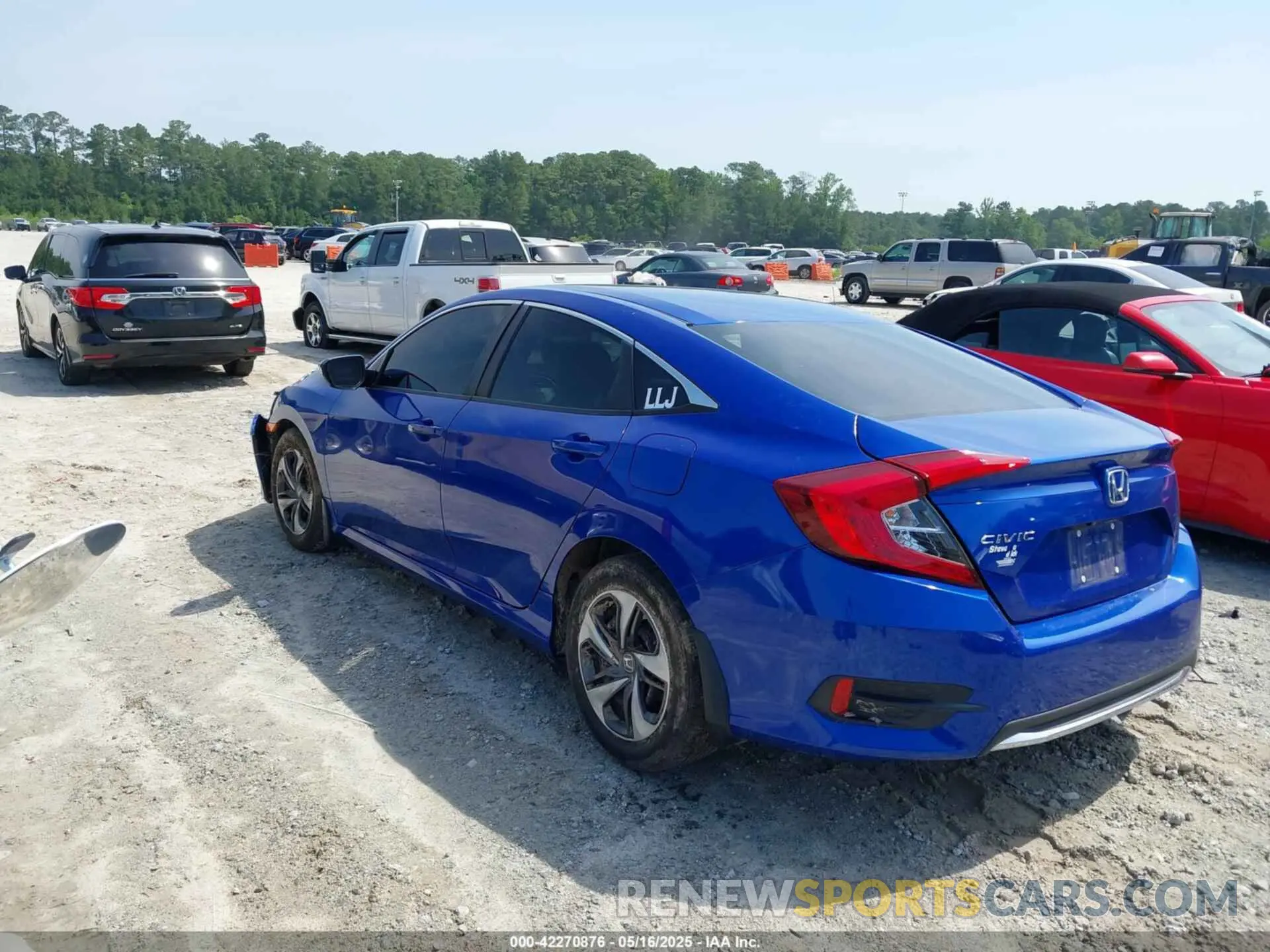 3 Photograph of a damaged car 19XFC2F63KE022254 HONDA CIVIC 2019