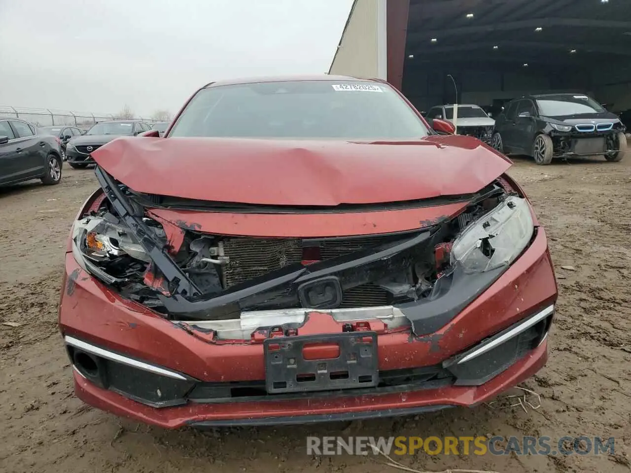 5 Photograph of a damaged car 19XFC2F63KE031729 HONDA CIVIC 2019