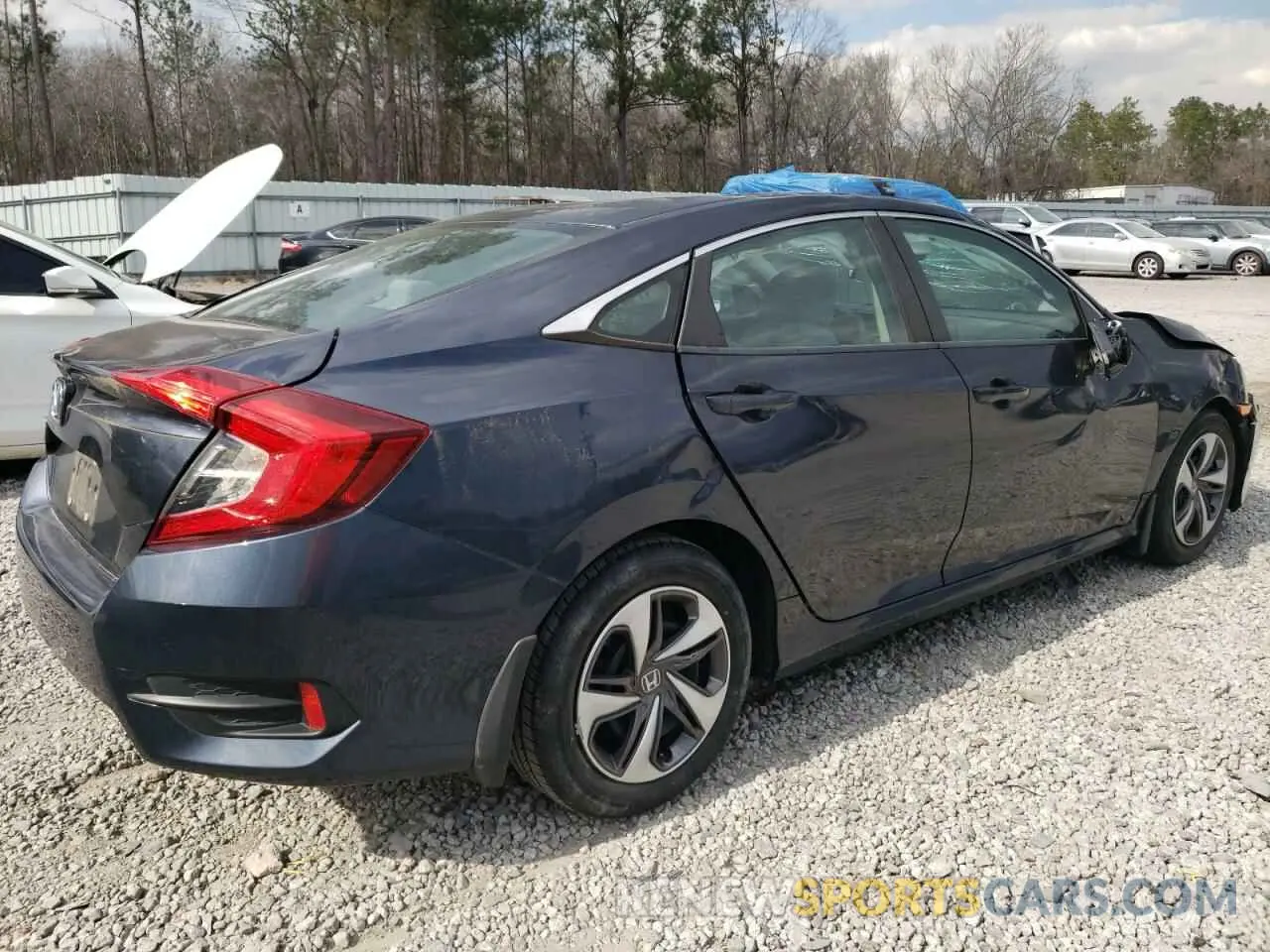 3 Photograph of a damaged car 19XFC2F63KE051561 HONDA CIVIC 2019