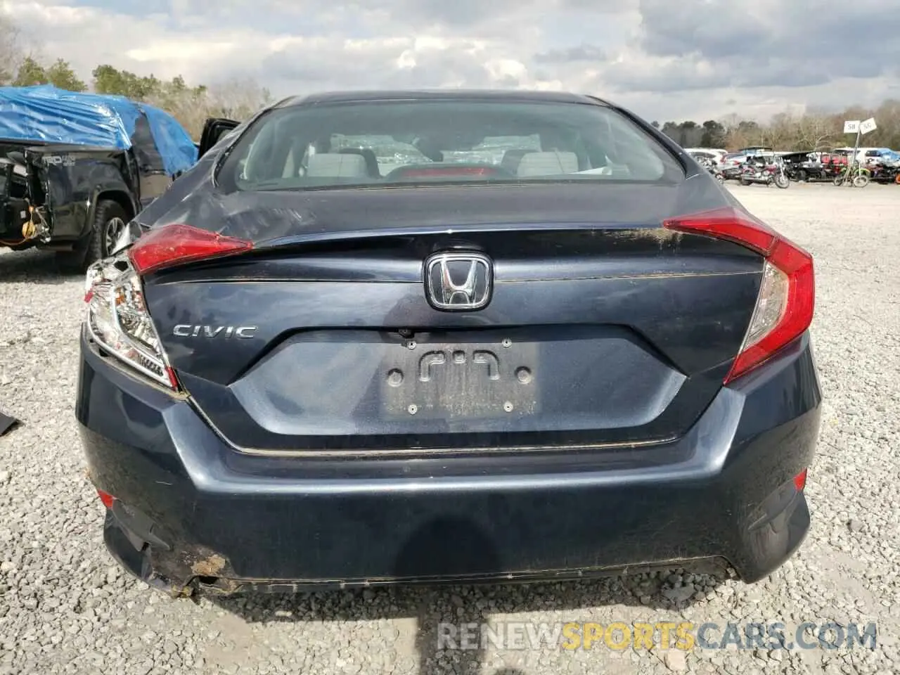 6 Photograph of a damaged car 19XFC2F63KE051561 HONDA CIVIC 2019