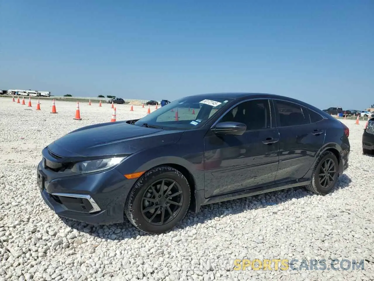 1 Фотография поврежденного автомобиля 19XFC2F64KE045896 HONDA CIVIC 2019