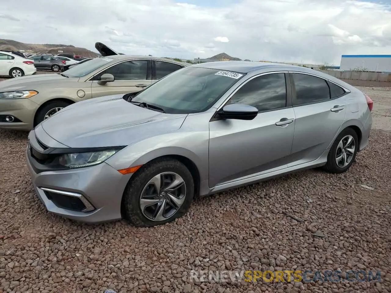 1 Фотография поврежденного автомобиля 19XFC2F64KE209938 HONDA CIVIC 2019