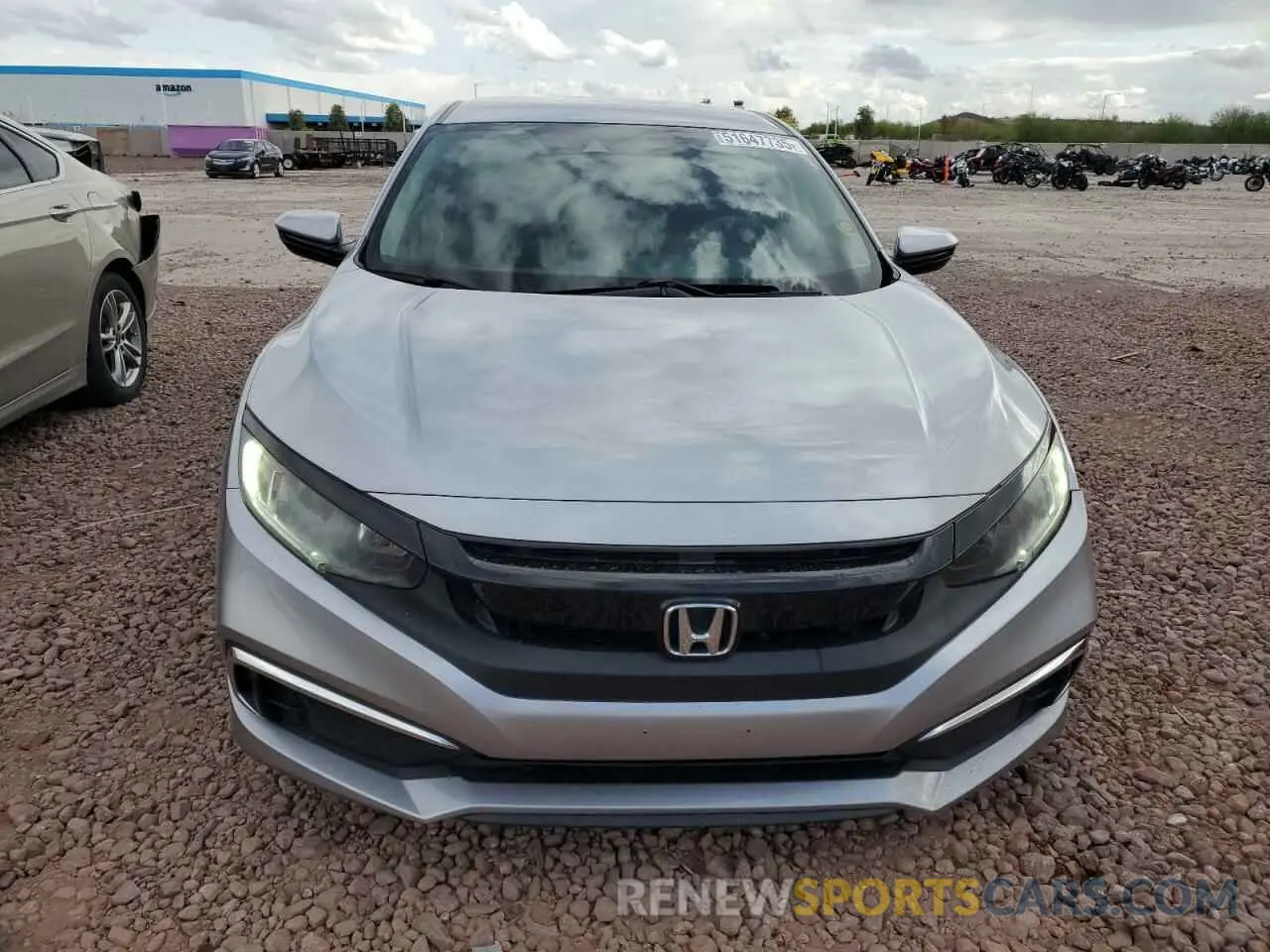 5 Фотография поврежденного автомобиля 19XFC2F64KE209938 HONDA CIVIC 2019