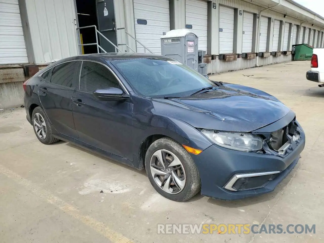 4 Photograph of a damaged car 19XFC2F65KE022711 HONDA CIVIC 2019