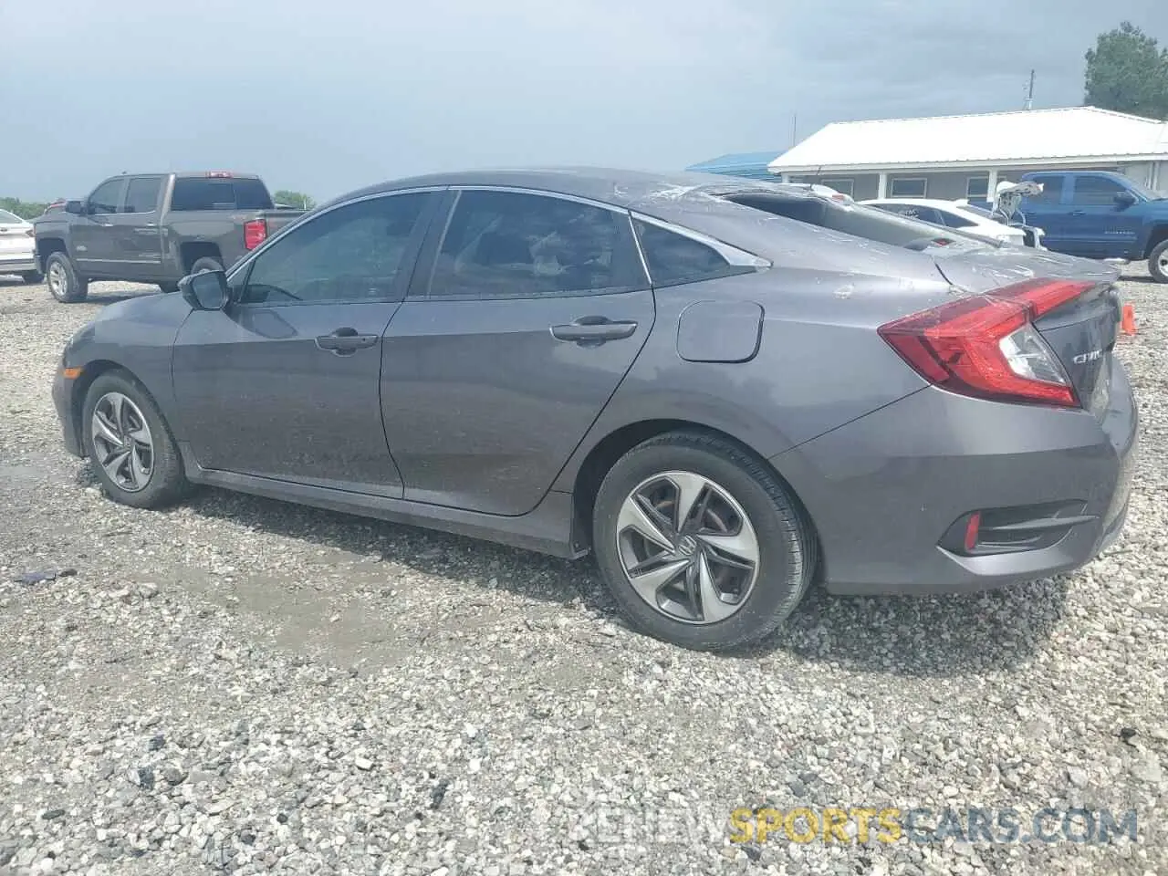 2 Фотография поврежденного автомобиля 19XFC2F65KE030081 HONDA CIVIC 2019