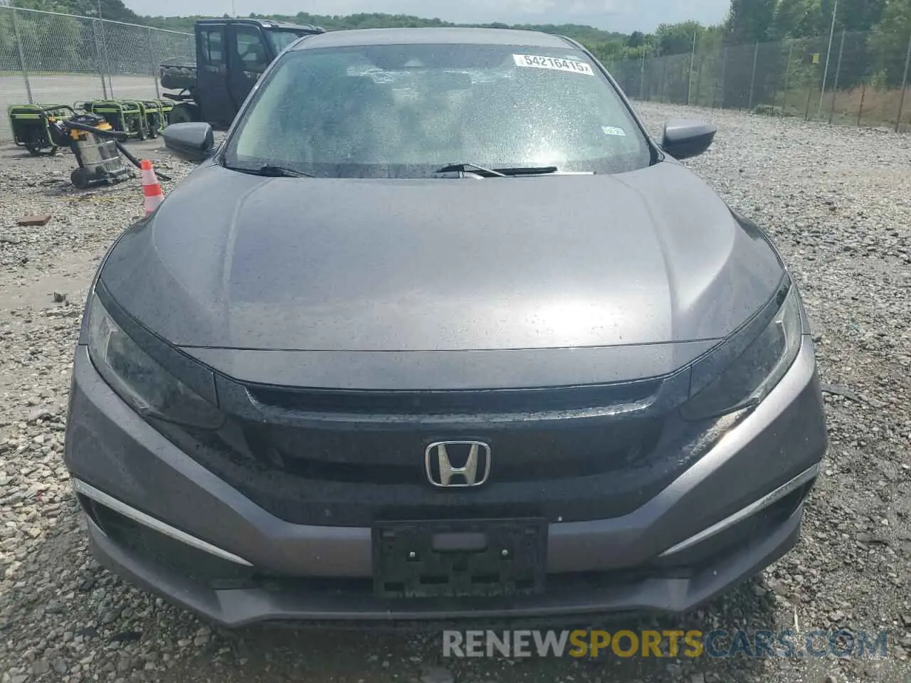 5 Фотография поврежденного автомобиля 19XFC2F65KE030081 HONDA CIVIC 2019