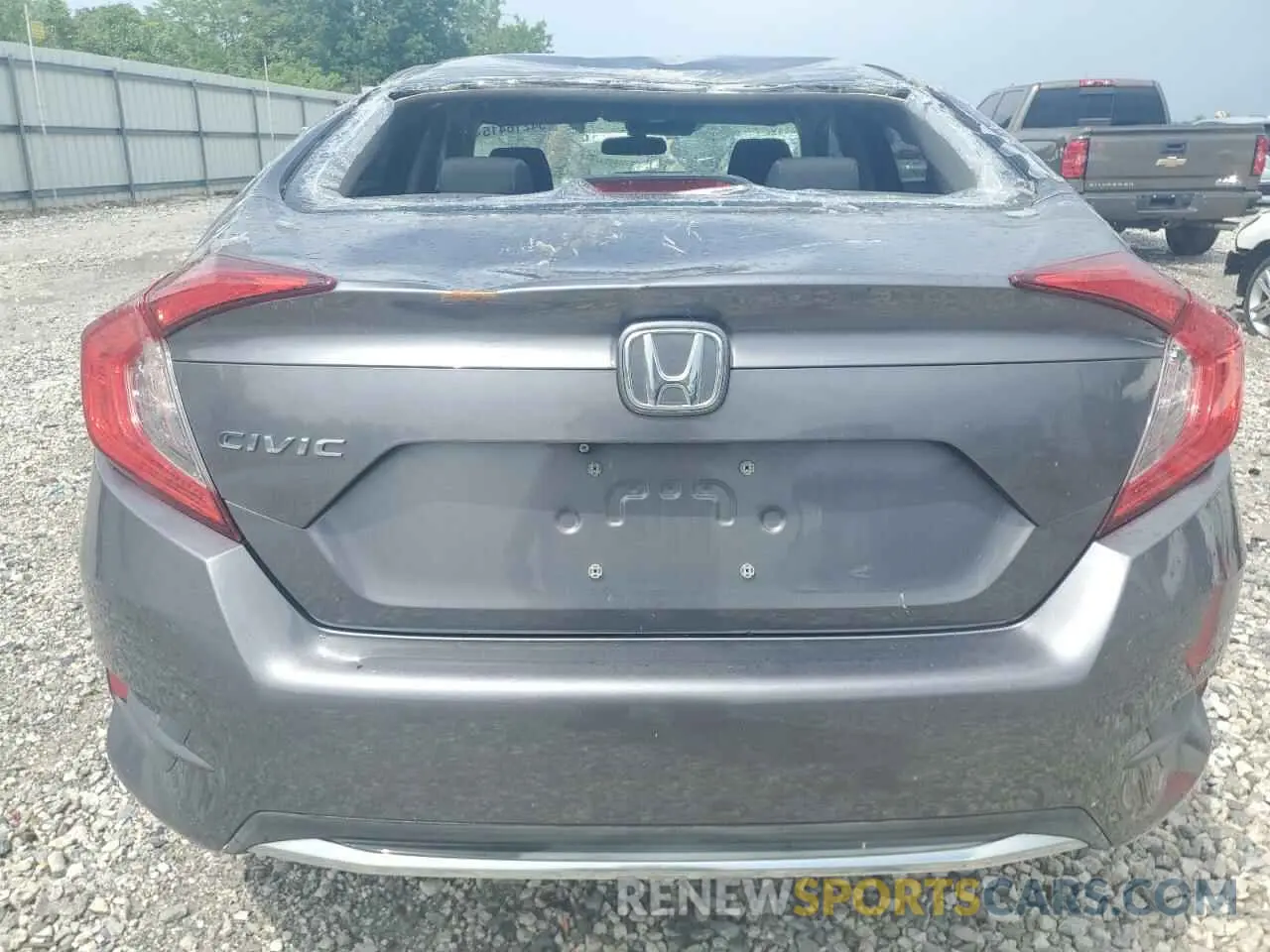 6 Фотография поврежденного автомобиля 19XFC2F65KE030081 HONDA CIVIC 2019