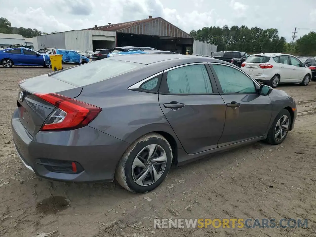 3 Photograph of a damaged car 19XFC2F65KE037774 HONDA CIVIC 2019