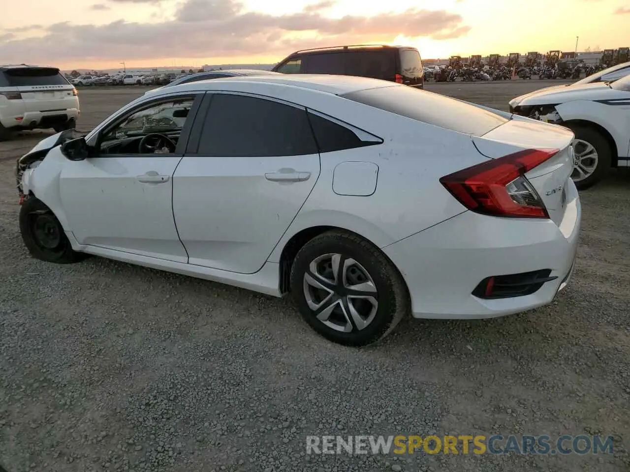 2 Photograph of a damaged car 19XFC2F65KE208216 HONDA CIVIC 2019