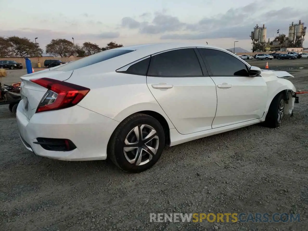 3 Photograph of a damaged car 19XFC2F65KE208216 HONDA CIVIC 2019