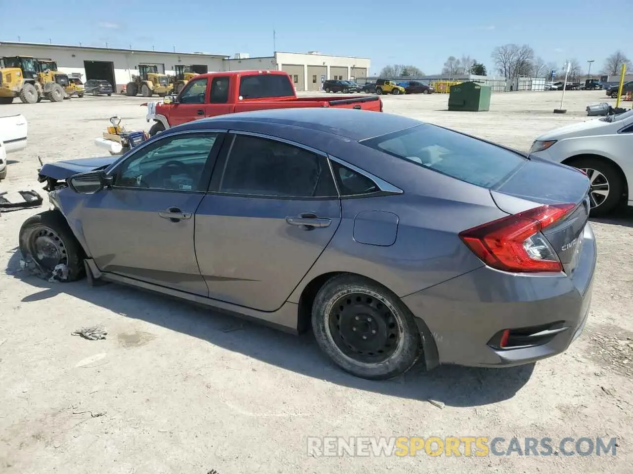 2 Фотография поврежденного автомобиля 19XFC2F66KE012771 HONDA CIVIC 2019