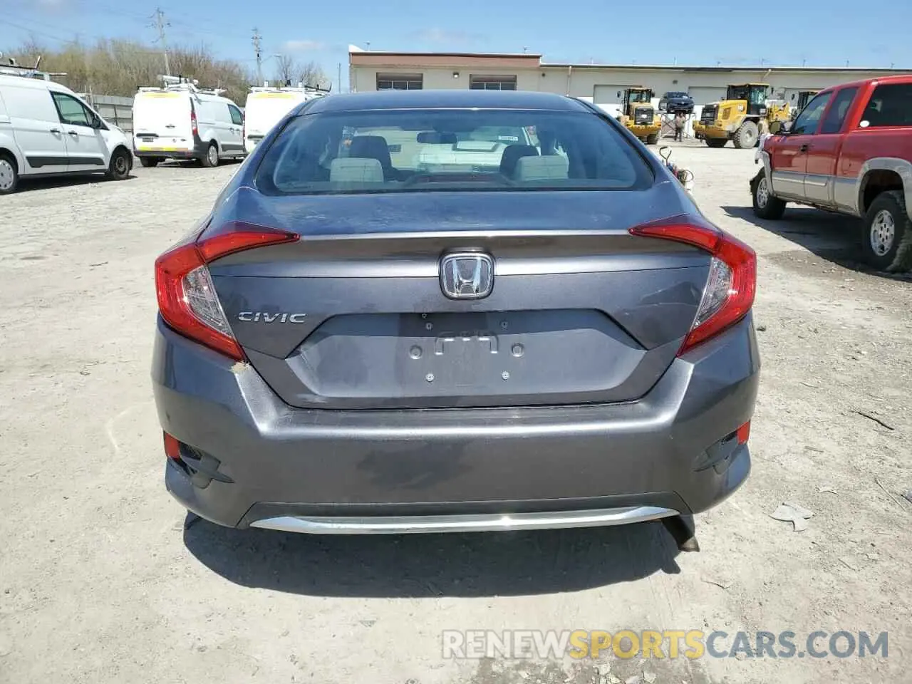 6 Фотография поврежденного автомобиля 19XFC2F66KE012771 HONDA CIVIC 2019