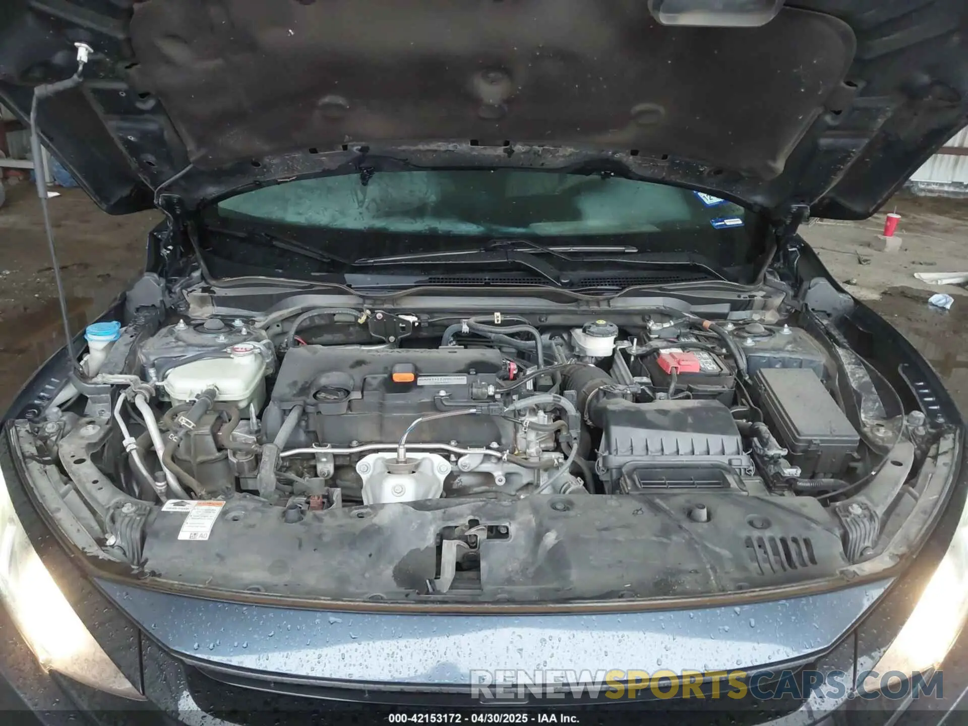 10 Photograph of a damaged car 19XFC2F66KE012995 HONDA CIVIC 2019