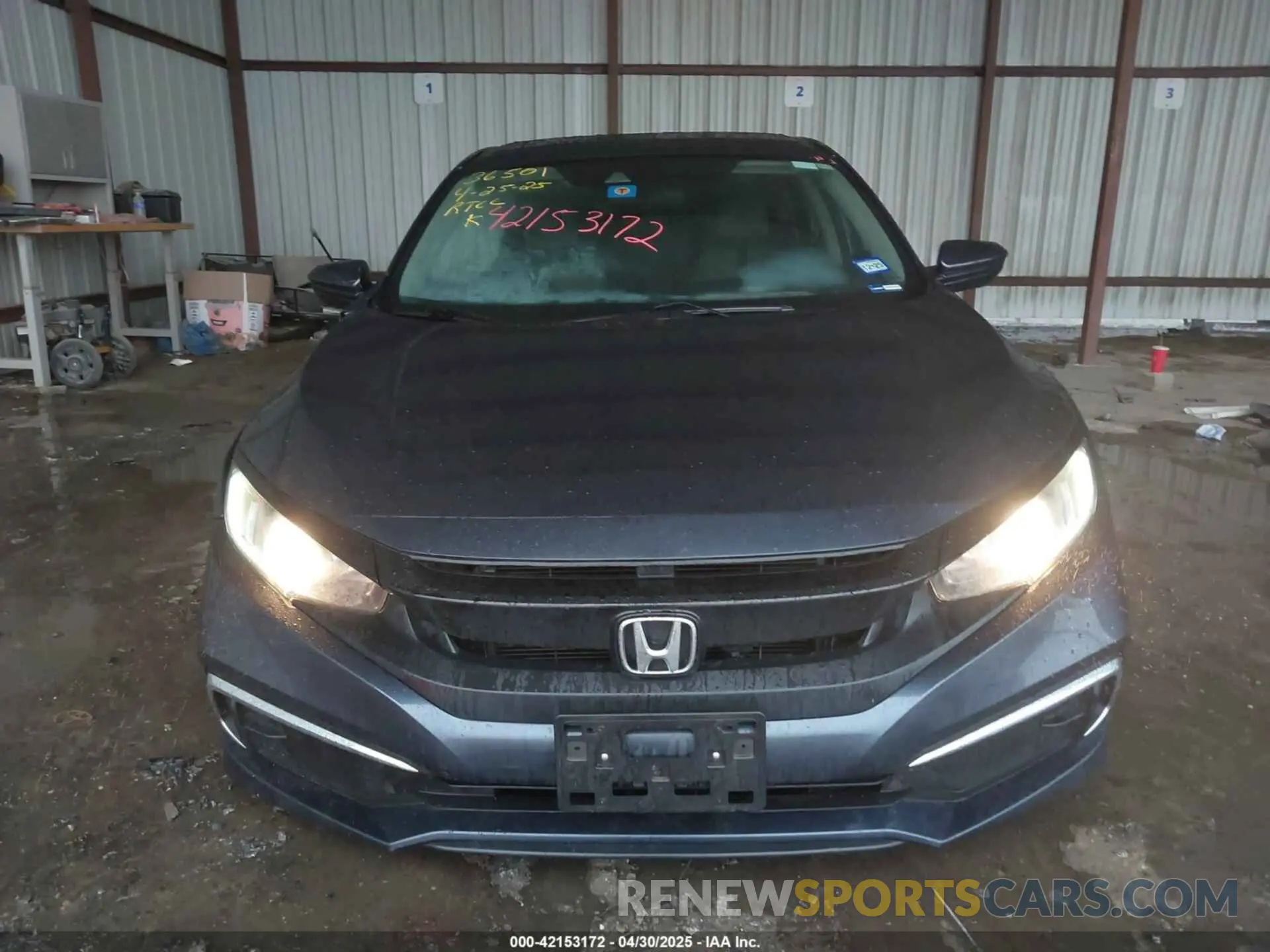 13 Photograph of a damaged car 19XFC2F66KE012995 HONDA CIVIC 2019