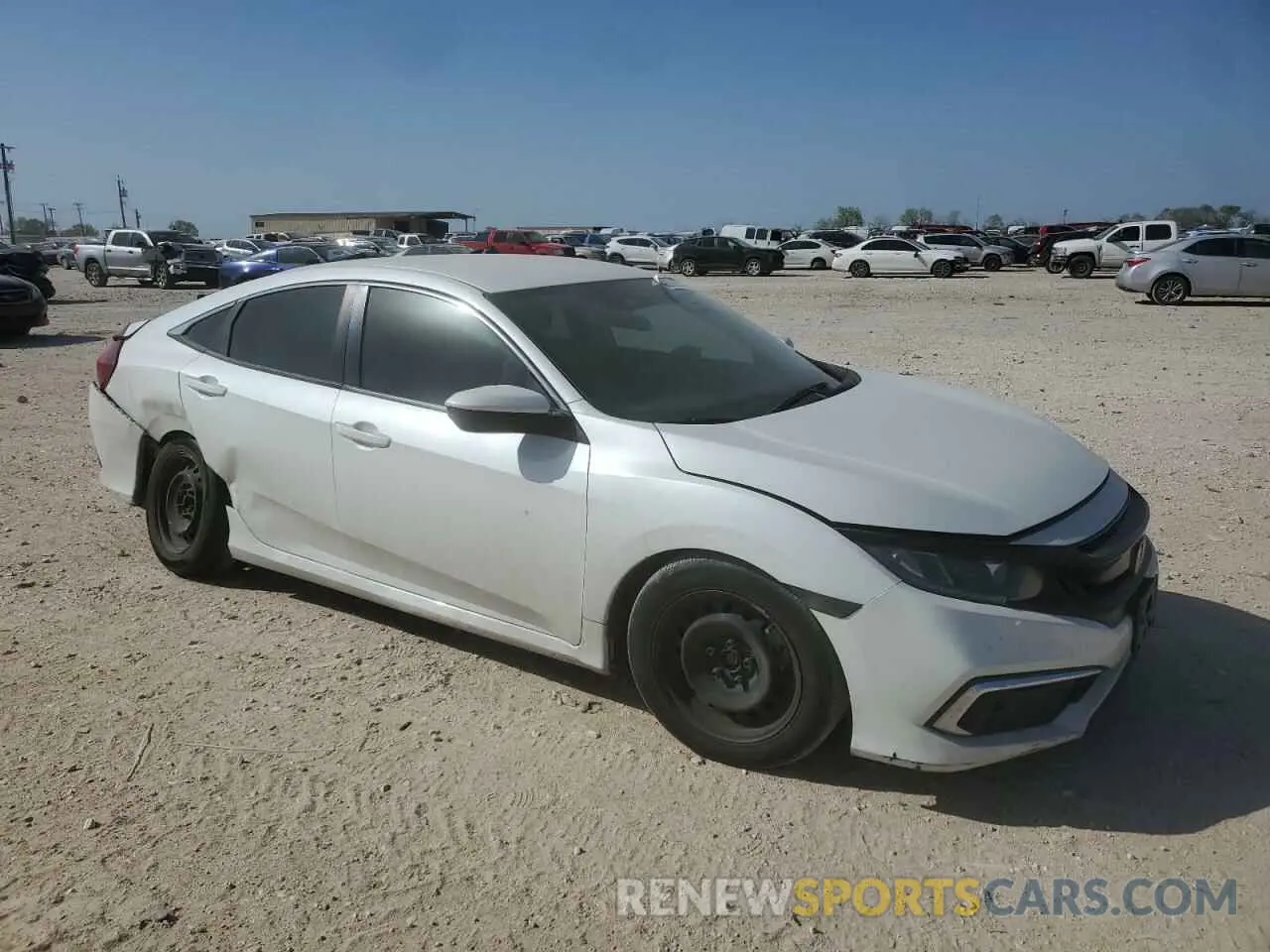 4 Photograph of a damaged car 19XFC2F66KE032115 HONDA CIVIC 2019