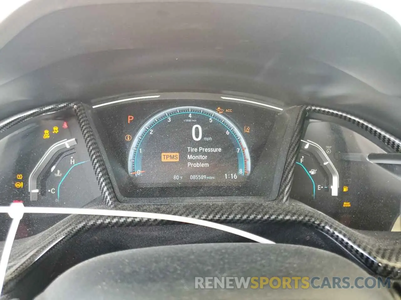 9 Photograph of a damaged car 19XFC2F66KE039629 HONDA CIVIC 2019