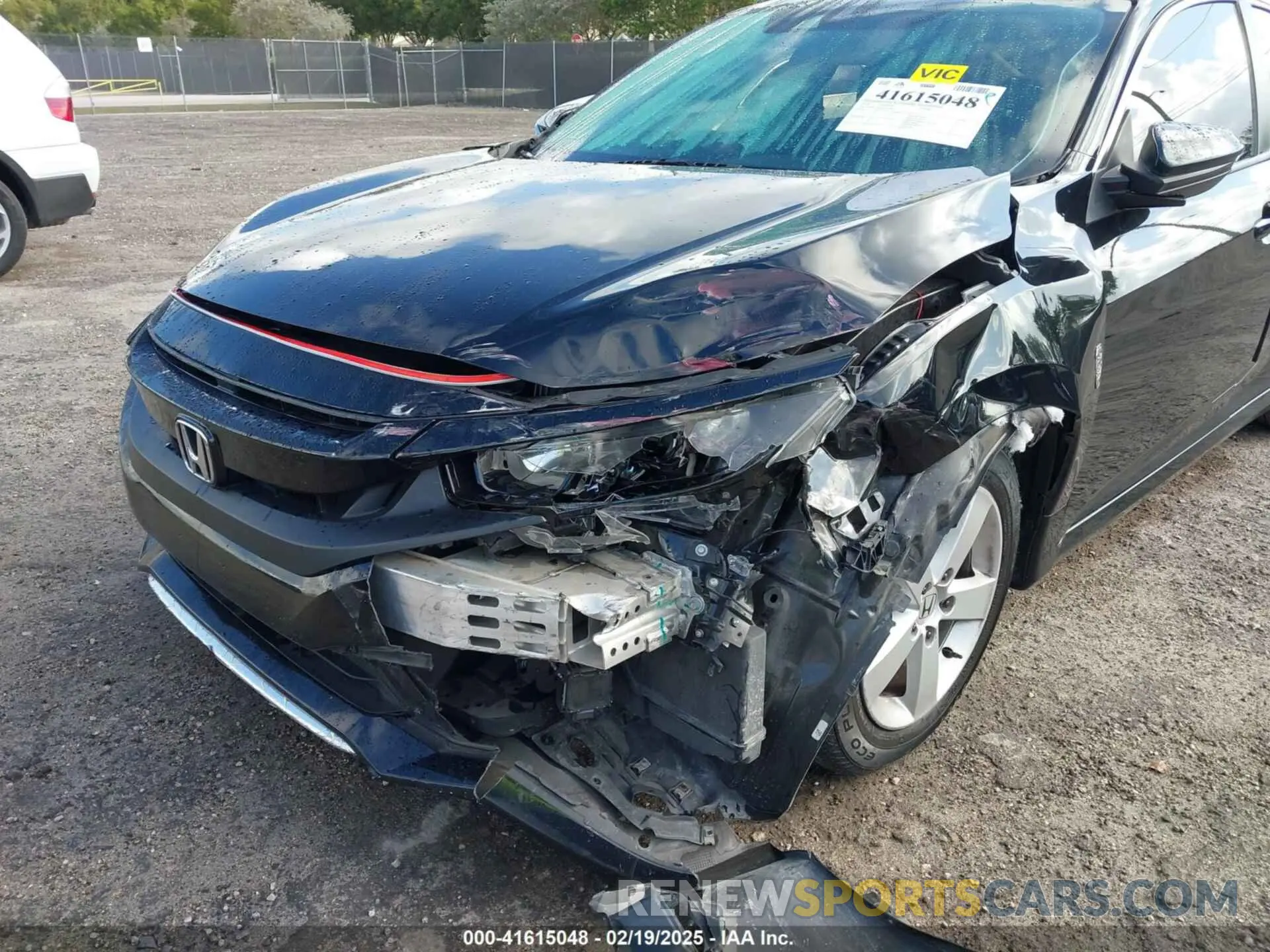 6 Photograph of a damaged car 19XFC2F67KE017168 HONDA CIVIC 2019