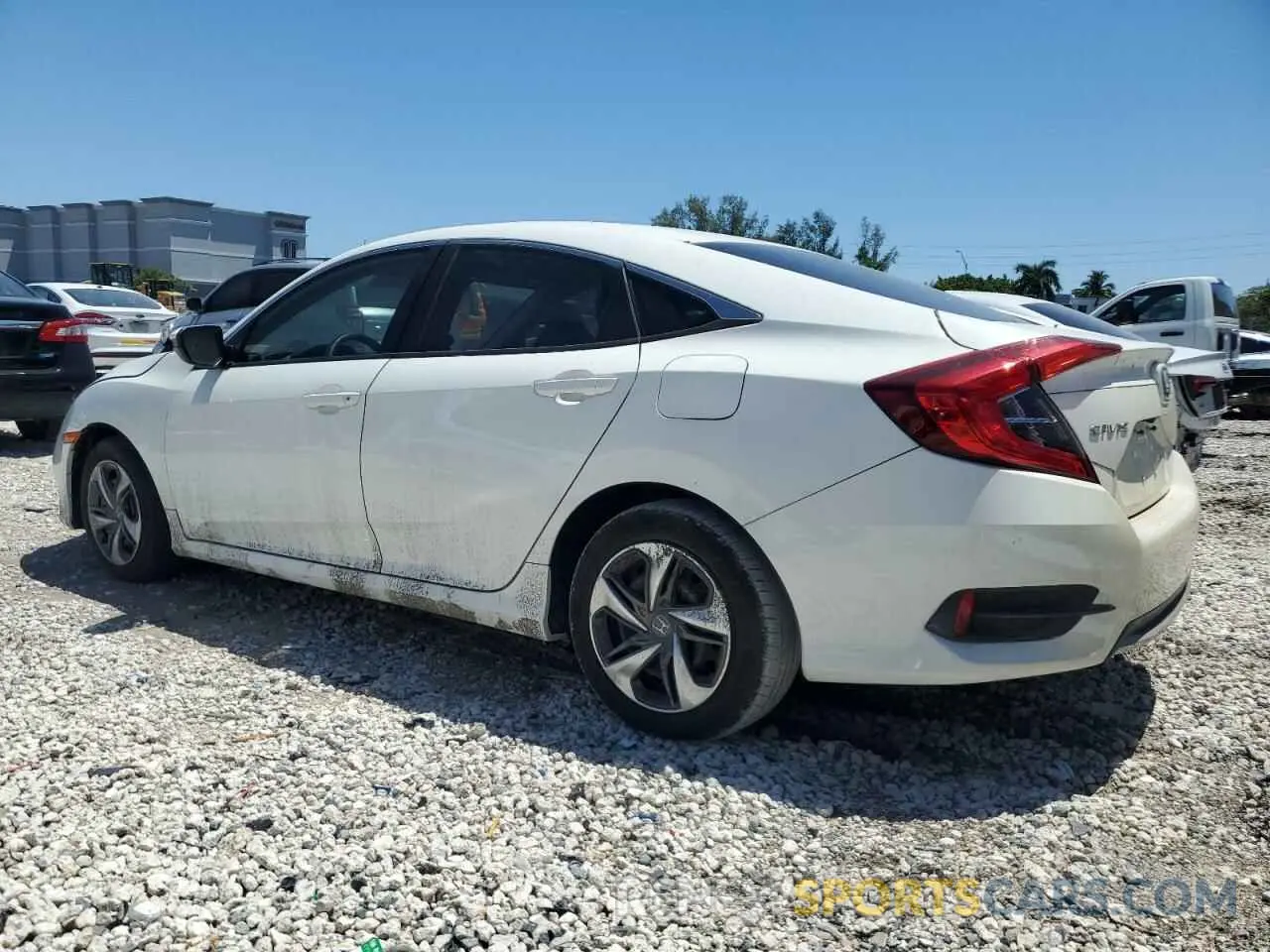 2 Фотография поврежденного автомобиля 19XFC2F67KE024122 HONDA CIVIC 2019
