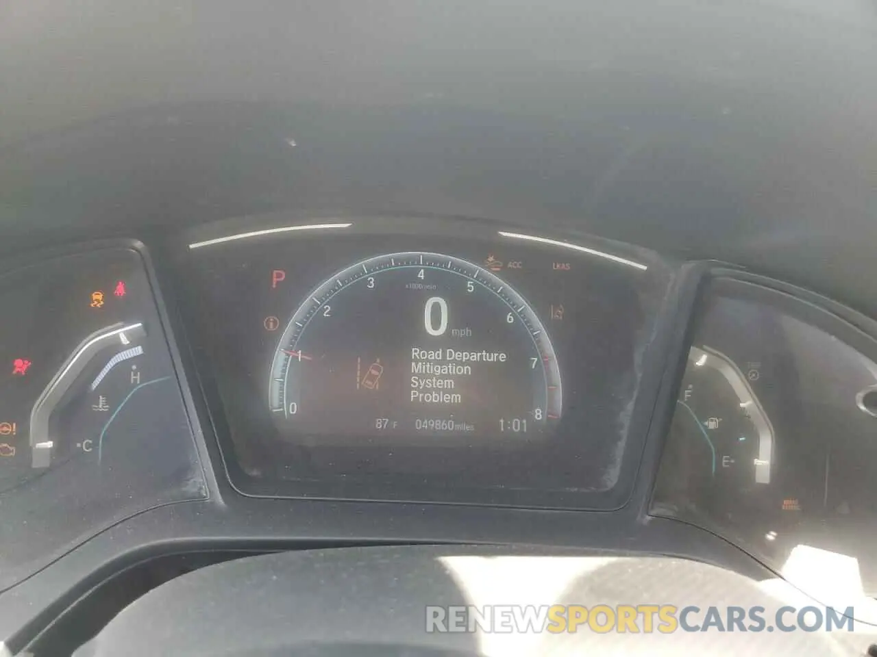 9 Фотография поврежденного автомобиля 19XFC2F67KE024122 HONDA CIVIC 2019