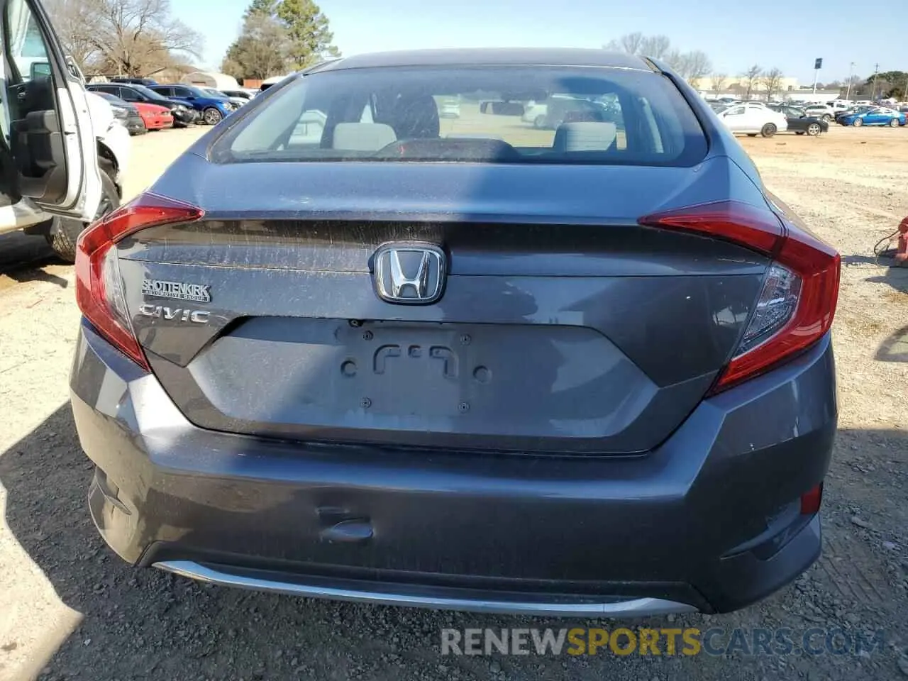 6 Photograph of a damaged car 19XFC2F67KE027473 HONDA CIVIC 2019