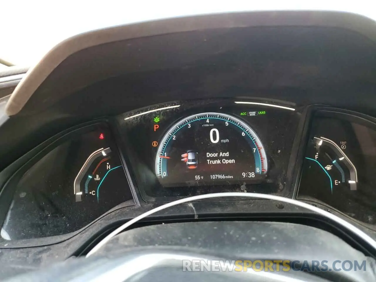 9 Photograph of a damaged car 19XFC2F67KE027473 HONDA CIVIC 2019