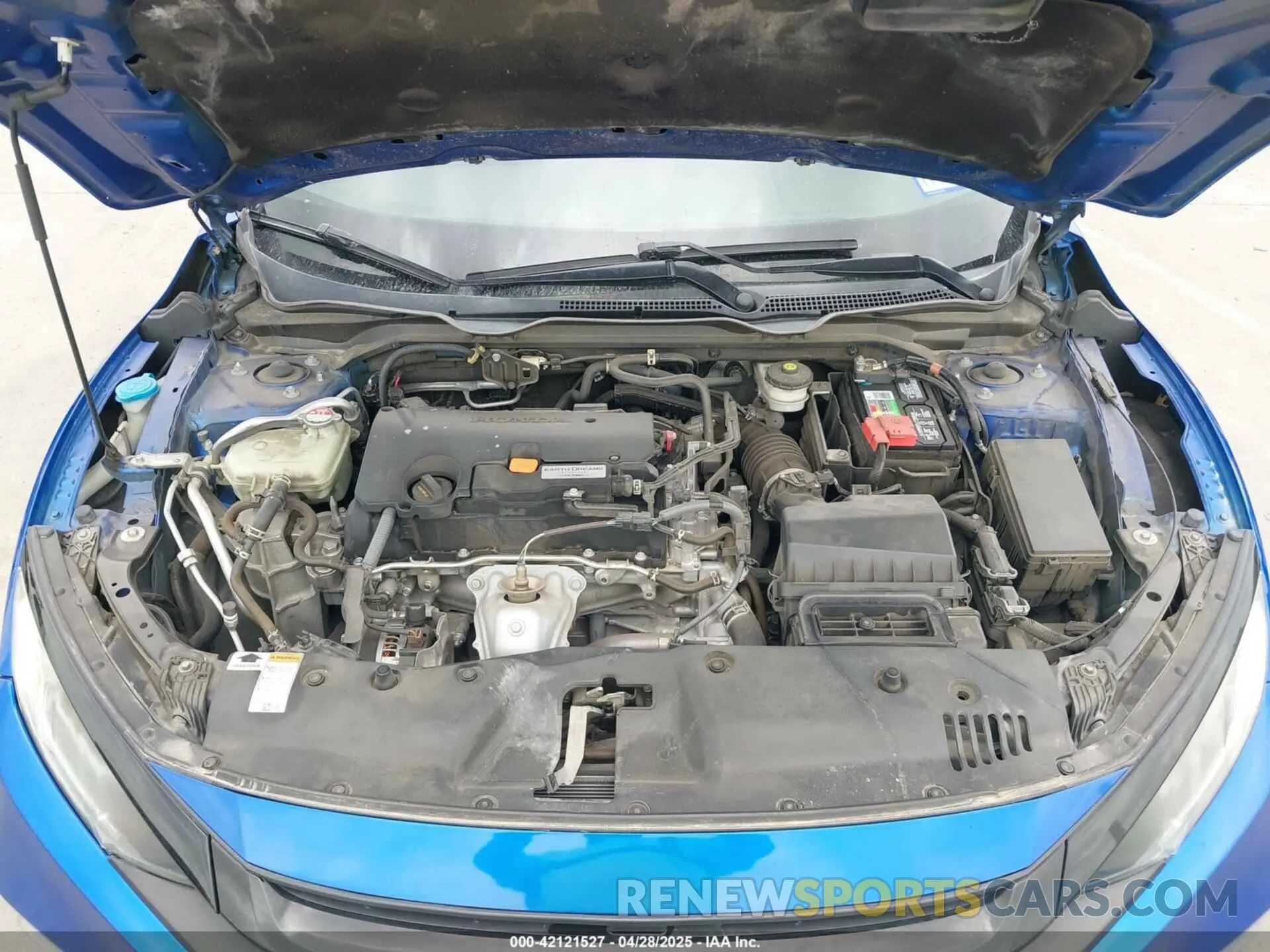 10 Photograph of a damaged car 19XFC2F67KE034164 HONDA CIVIC 2019