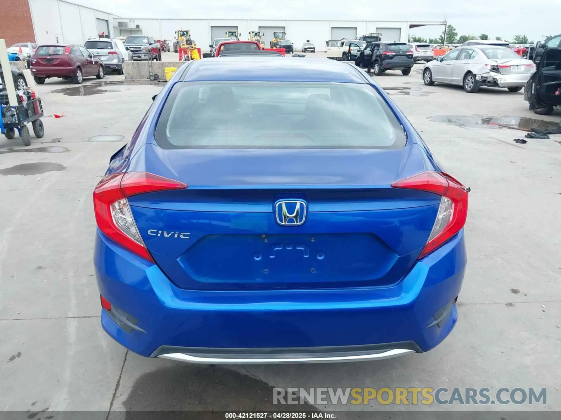 17 Photograph of a damaged car 19XFC2F67KE034164 HONDA CIVIC 2019
