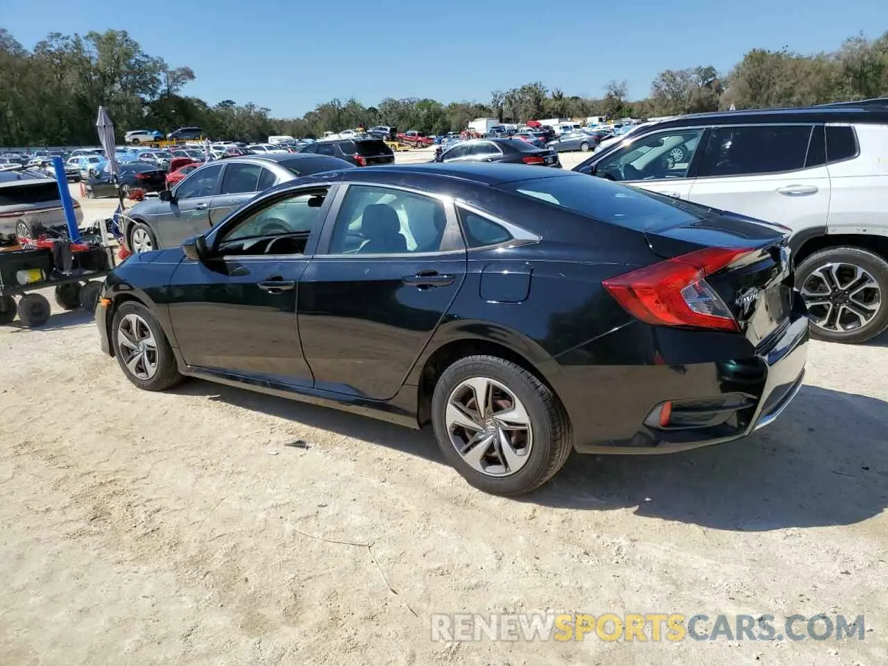 2 Photograph of a damaged car 19XFC2F67KE045391 HONDA CIVIC 2019