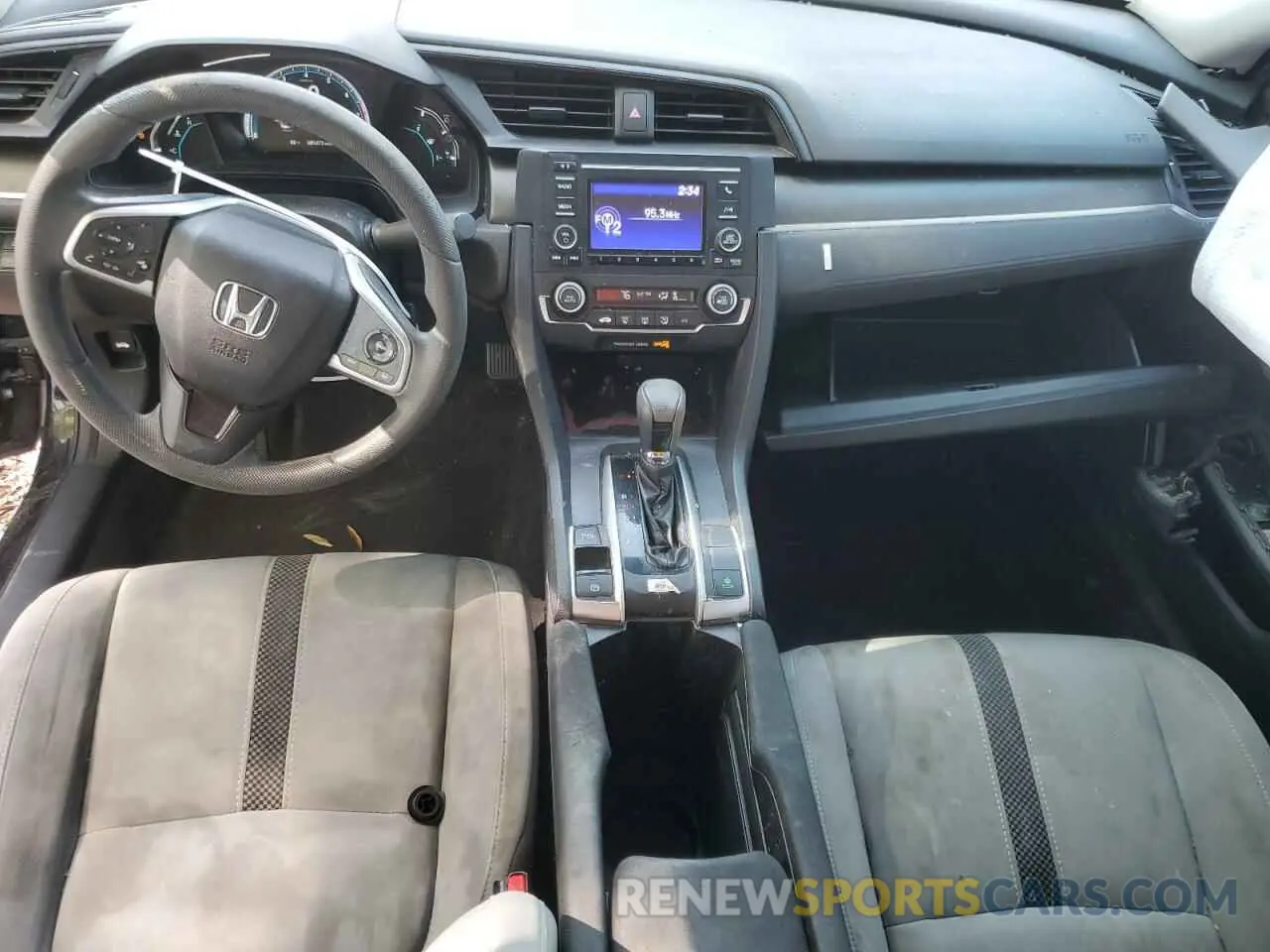 8 Photograph of a damaged car 19XFC2F67KE045391 HONDA CIVIC 2019