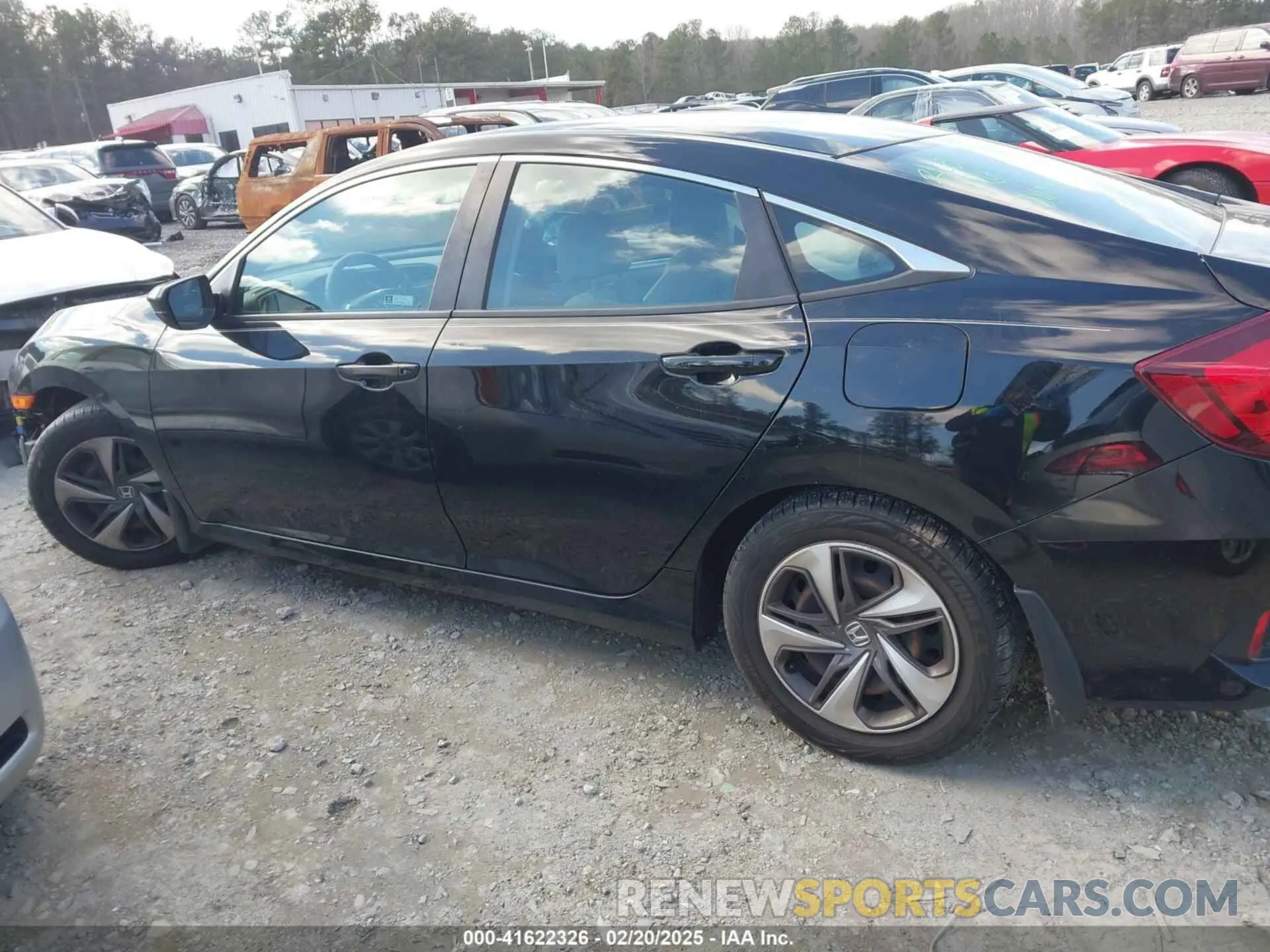 14 Photograph of a damaged car 19XFC2F67KE046797 HONDA CIVIC 2019